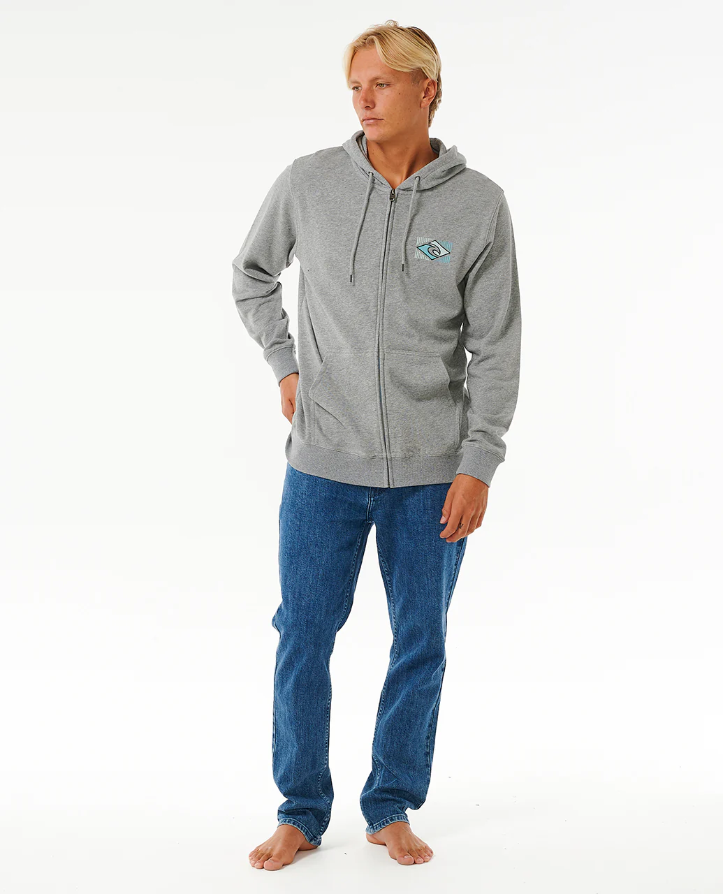 Rip Curl Mens Traditions Full Zip Hoodie - Image 8