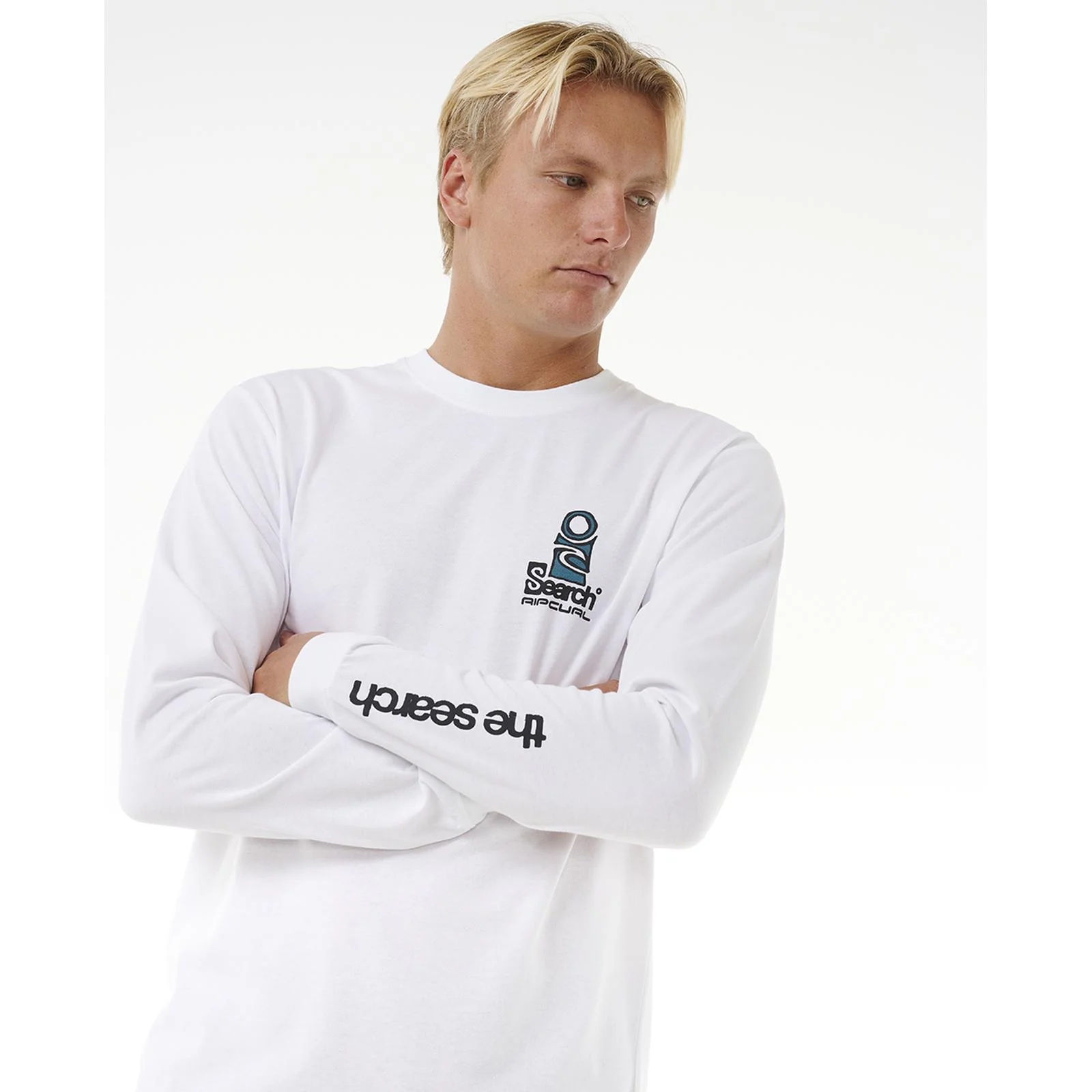 Rip Curl Mens Vaporcool Search Stack Long Sleeve T-Shirt - Image 2