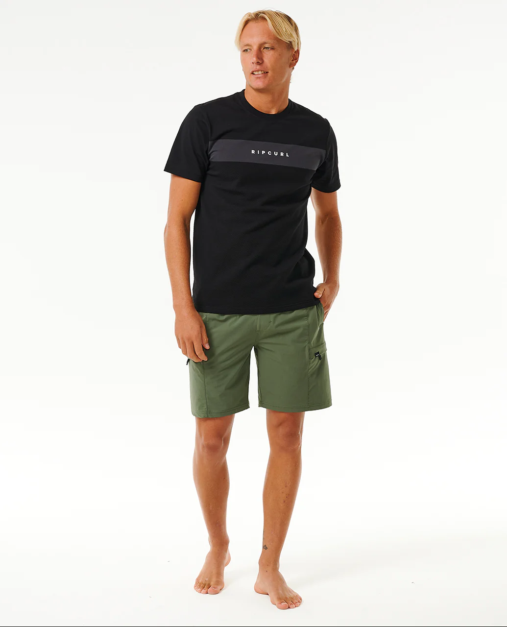 Rip Curl Mens Vaporcool Varial 2.0 Short Sleeve T-Shirt - Image 4