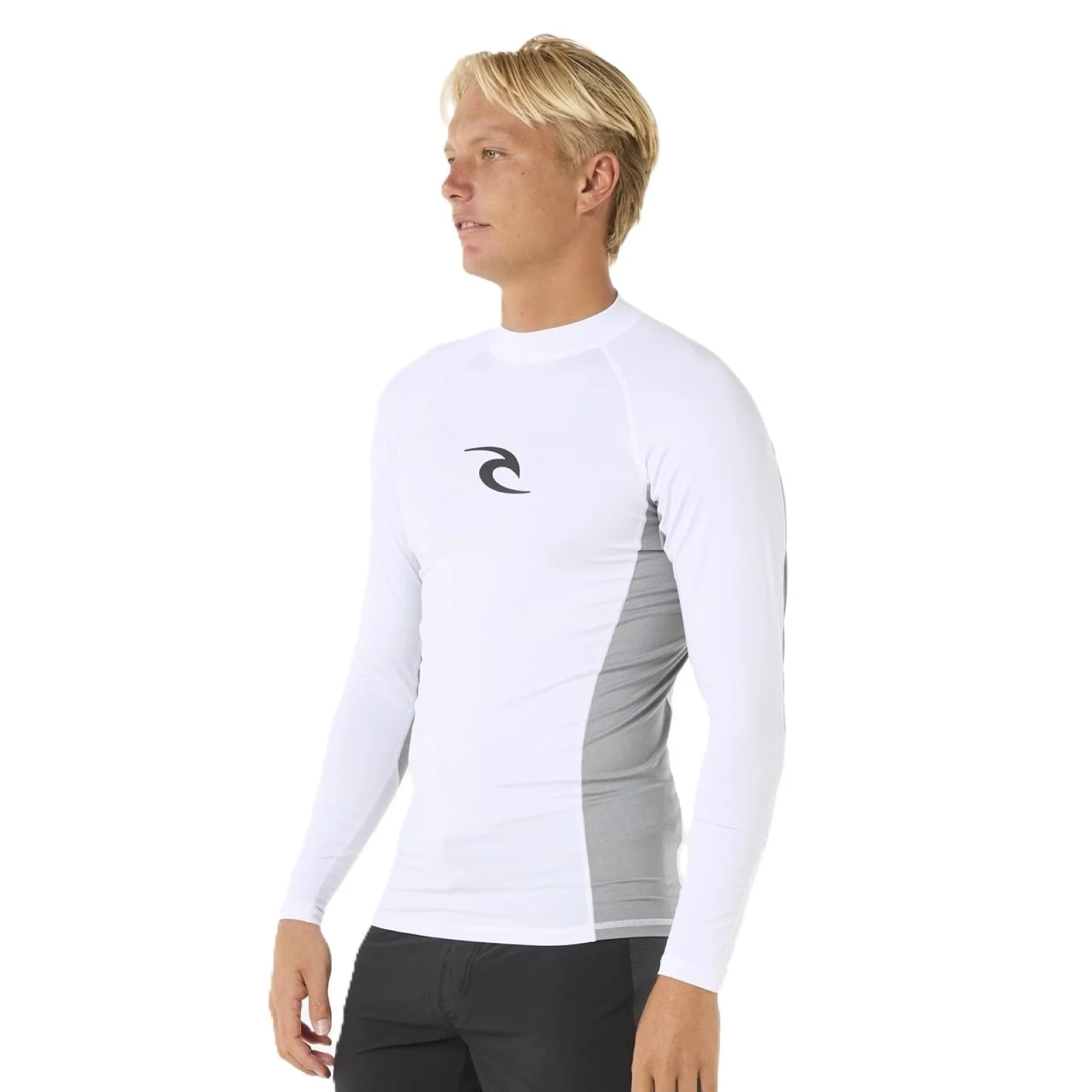 Rip Curl Mens Waves UPF 50 Perf Long Sleeve Rash Vest - Image 19