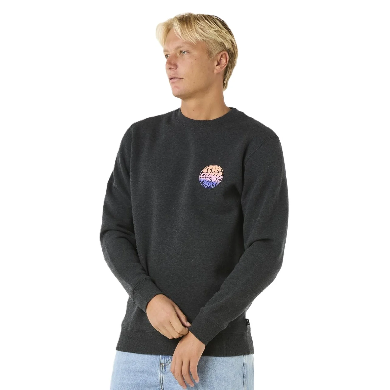 Rip Curl Mens Wetsuit Icon Crew Neck Sweatshirt - Image 14