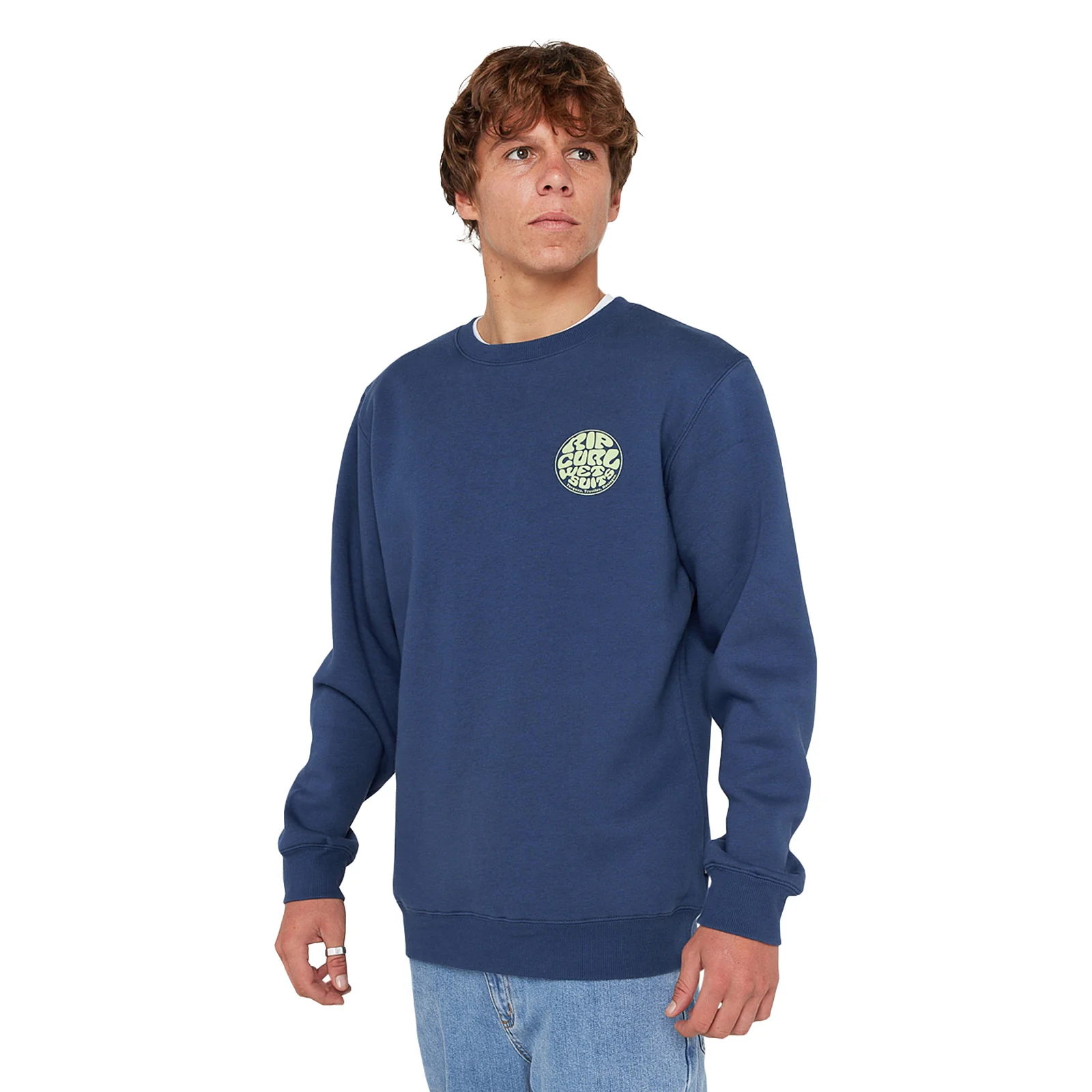 Rip Curl Mens Wetsuit Icon Crew Neck Sweatshirt - Image 8
