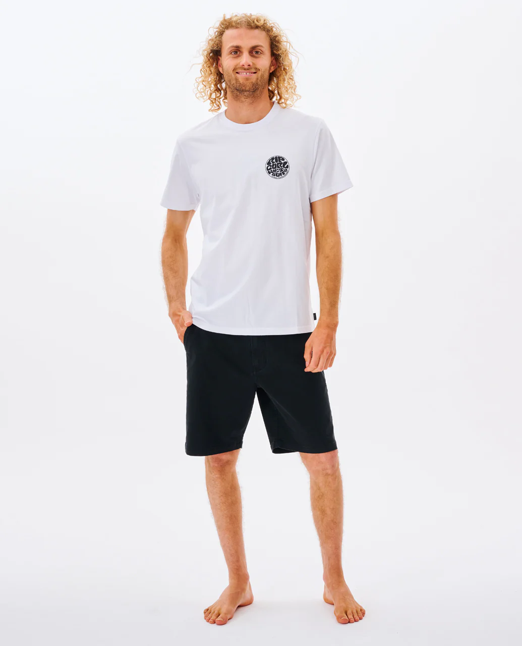 Rip Curl Mens Wetsuit Icon Short Sleeve T-Shirt - Image 17
