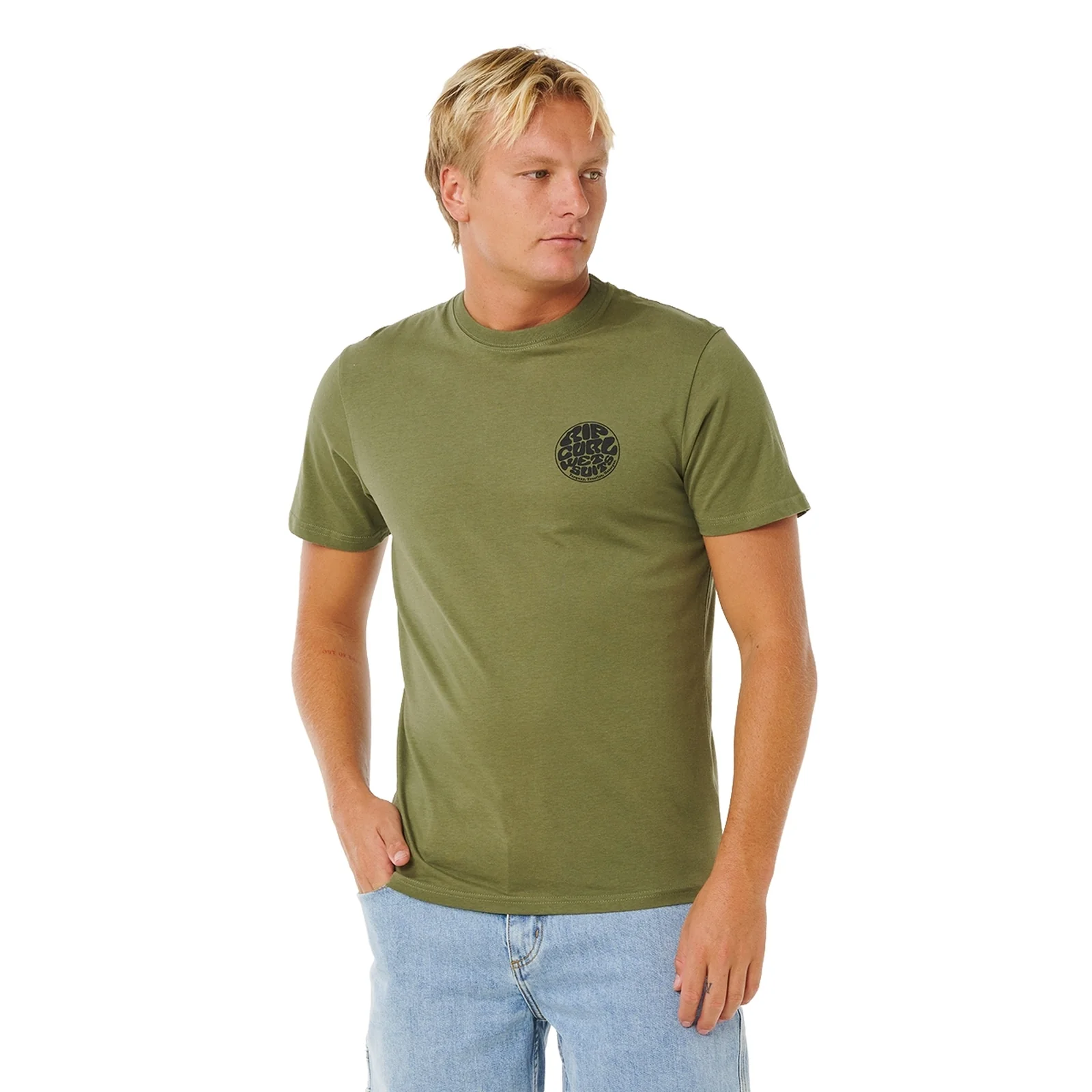 Rip Curl Mens Wettie Icon Graphic Short Sleeve T-Shirt - Image 5