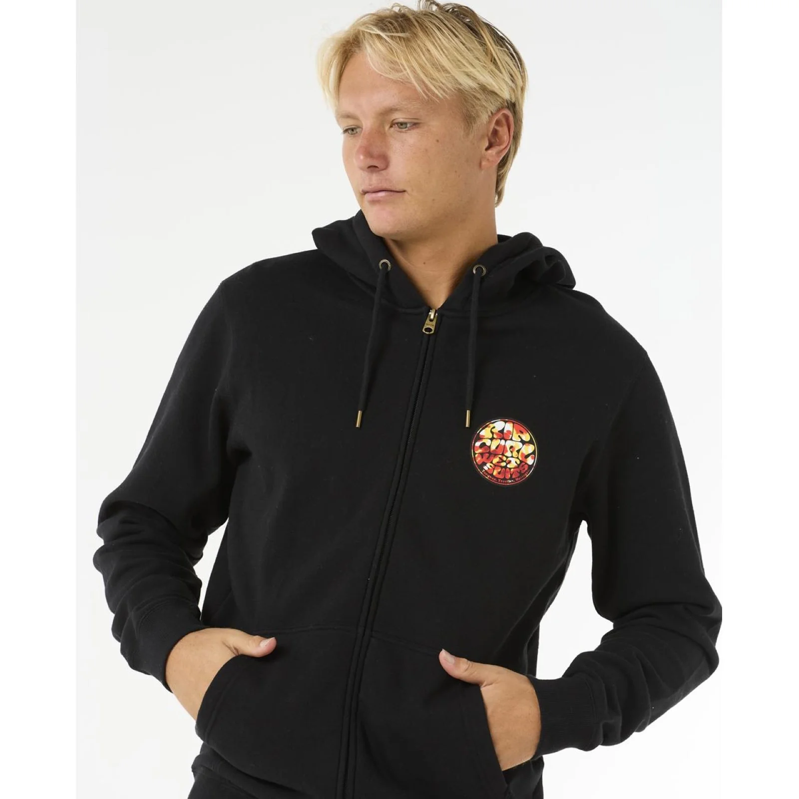 Rip Curl Mens Wettie Passage Icon Full Zip Hoodie - Image 15