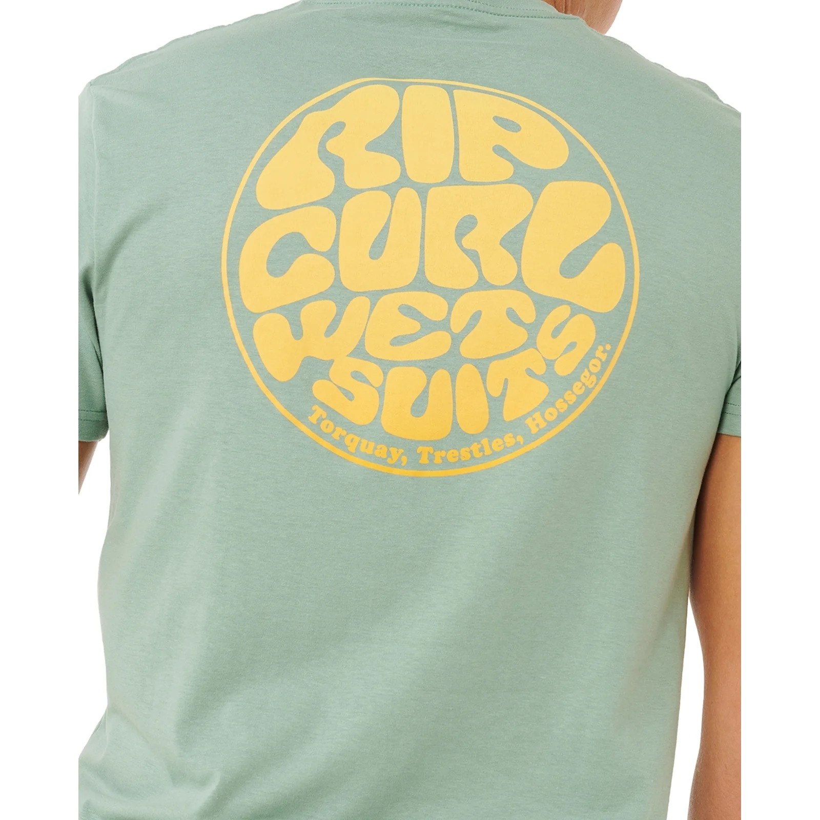 Rip Curl Mens Wettie Passage Icon Short Sleeve T-Shirt - Image 28