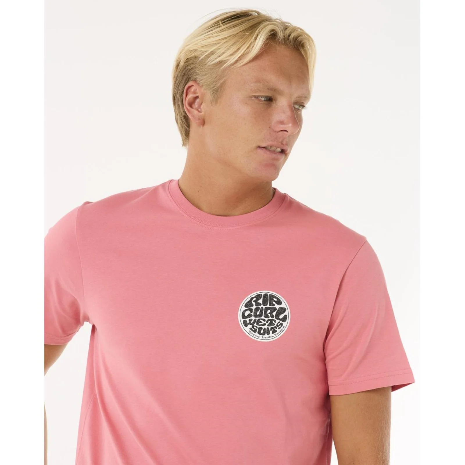 Rip Curl Mens Wettie Passage Icon Short Sleeve T-Shirt - Image 54