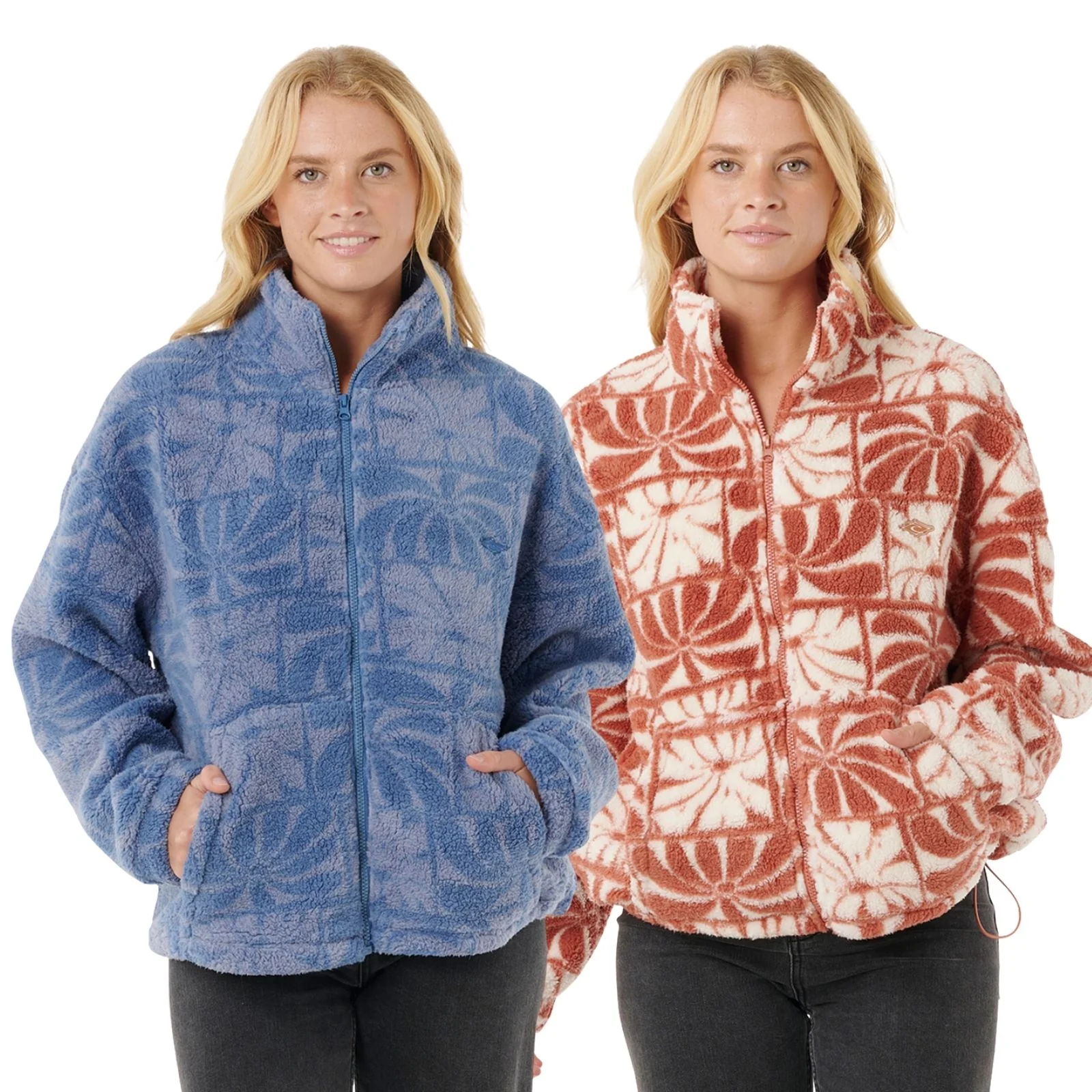 Rip Curl Womens Aots - Ty Williams Crew Neck Full Zip Fleece