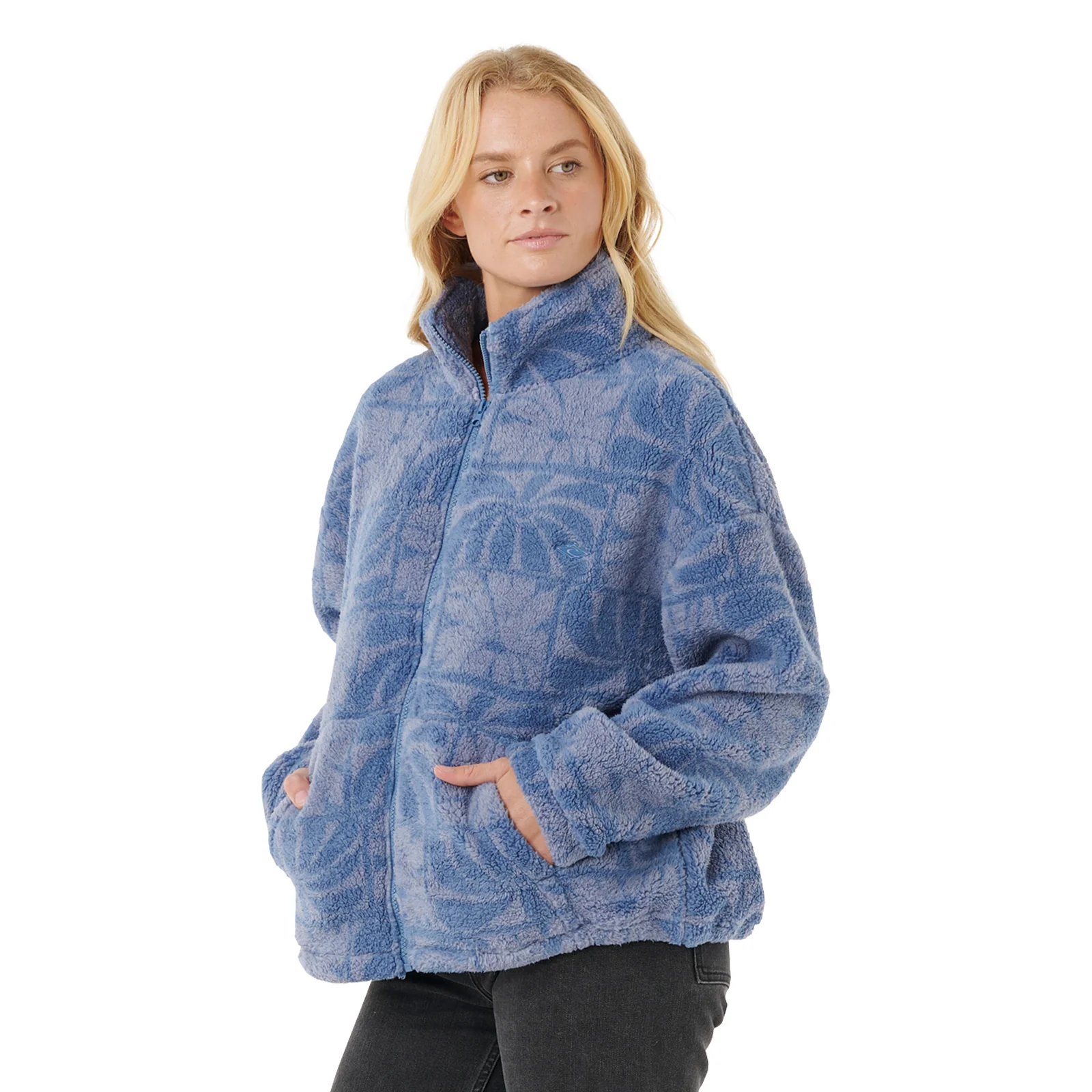 Rip Curl Womens Aots - Ty Williams Crew Neck Full Zip Fleece - Image 5