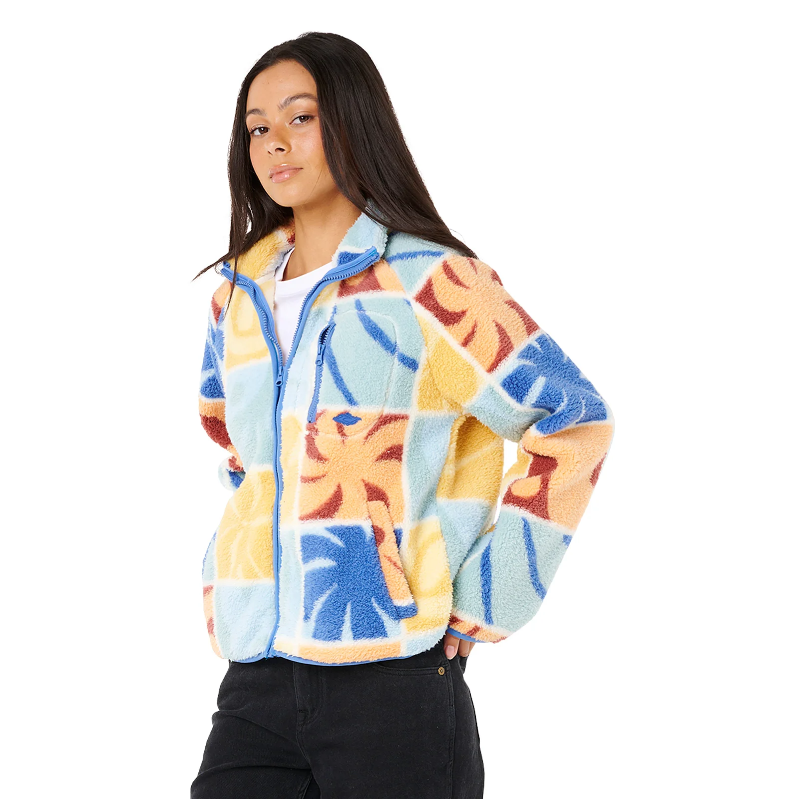 Rip Curl Womens Aots - Ty Williams Polar Full Zip Fleece - Image 2