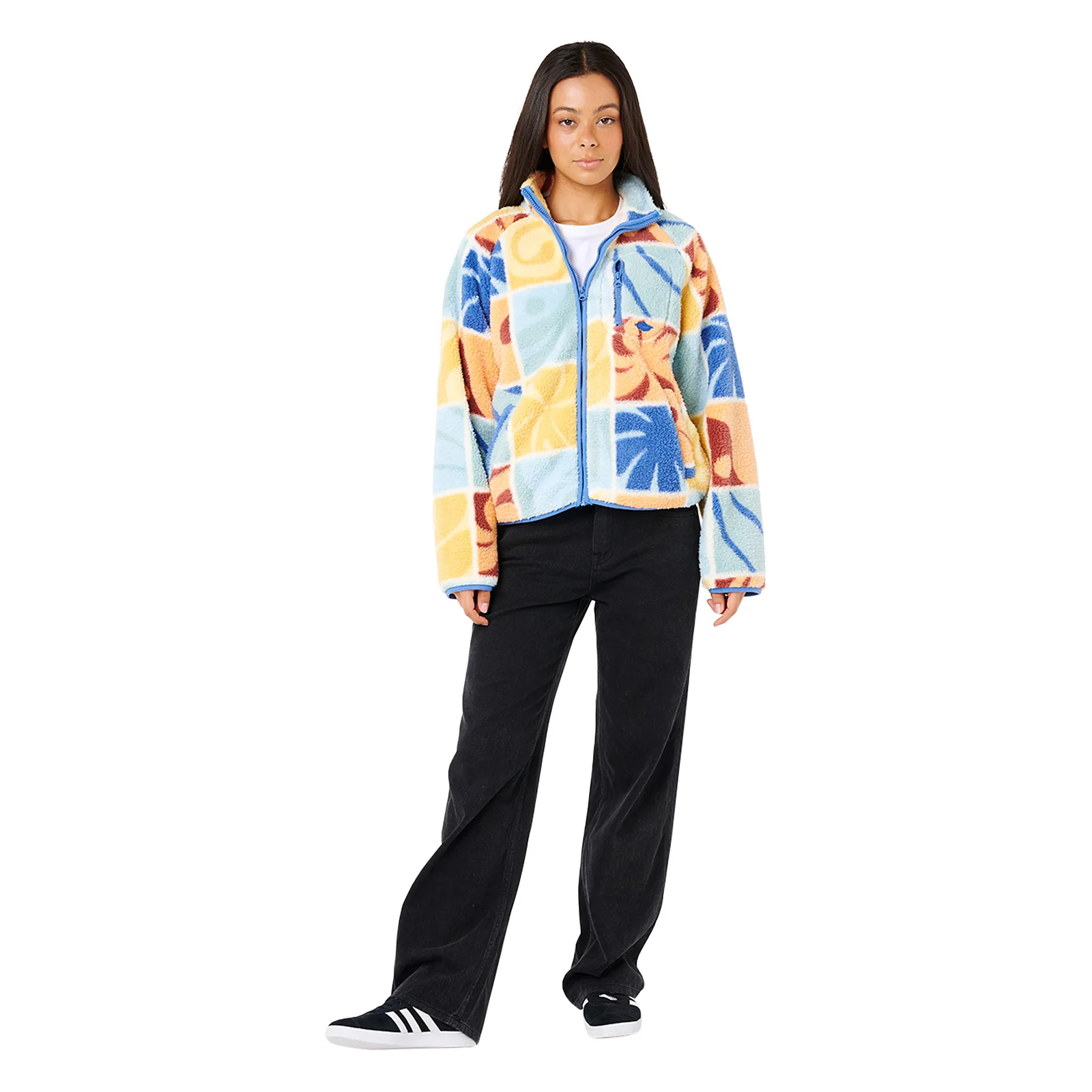Rip Curl Womens Aots - Ty Williams Polar Full Zip Fleece - Image 4