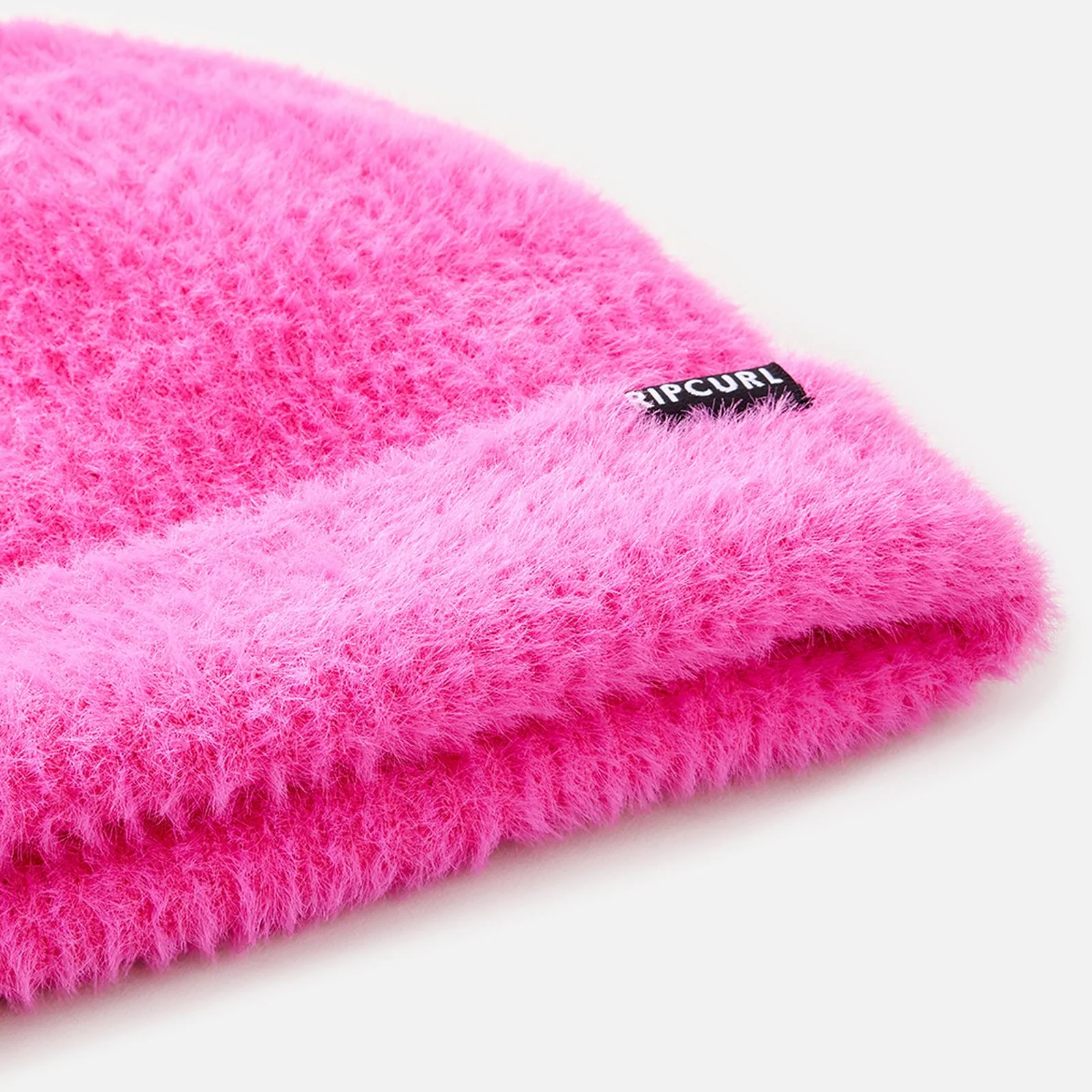 Rip Curl Womens Fuzzy Hat Beanie Wide Turn Up - Image 4
