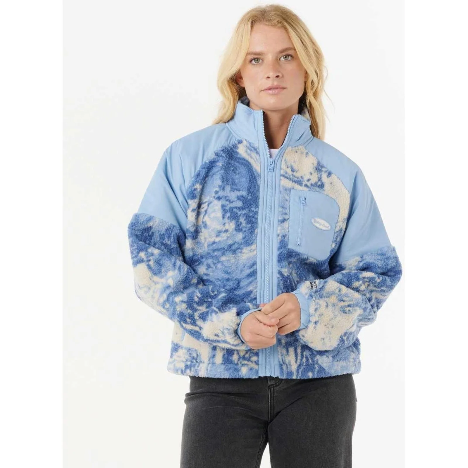 Rip Curl Womens Oceanic Polar Full Zip Fleece - Image 12