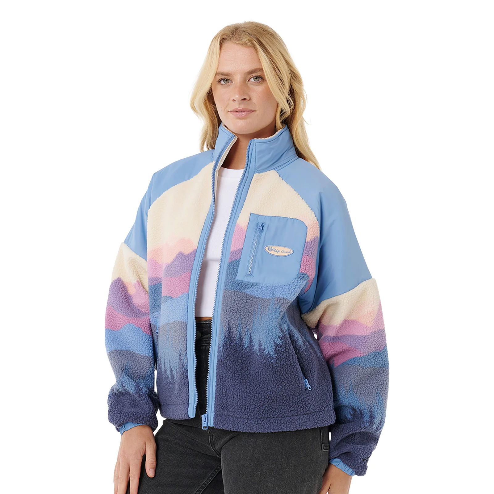 Rip Curl Womens Oceanic Polar Full Zip Fleece - Image 13