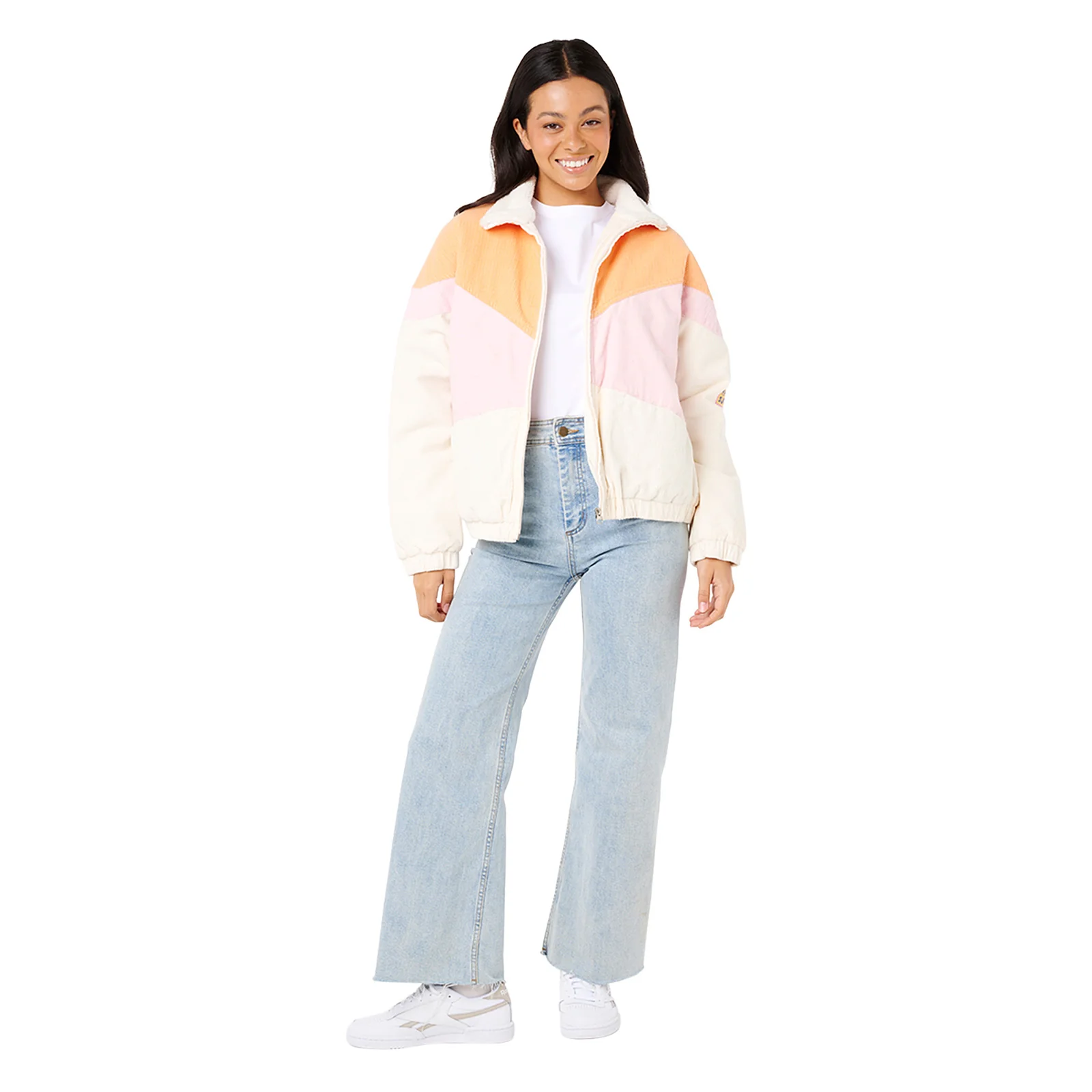Rip Curl Womens Sunset Luau Cord Quilted Jacket - Image 4