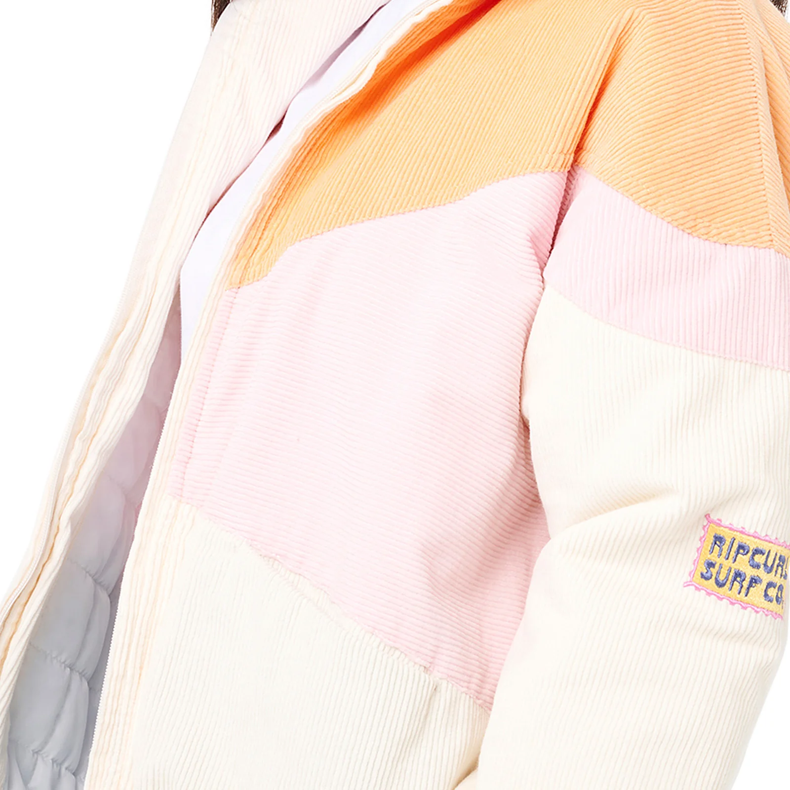 Rip Curl Womens Sunset Luau Cord Quilted Jacket - Image 5