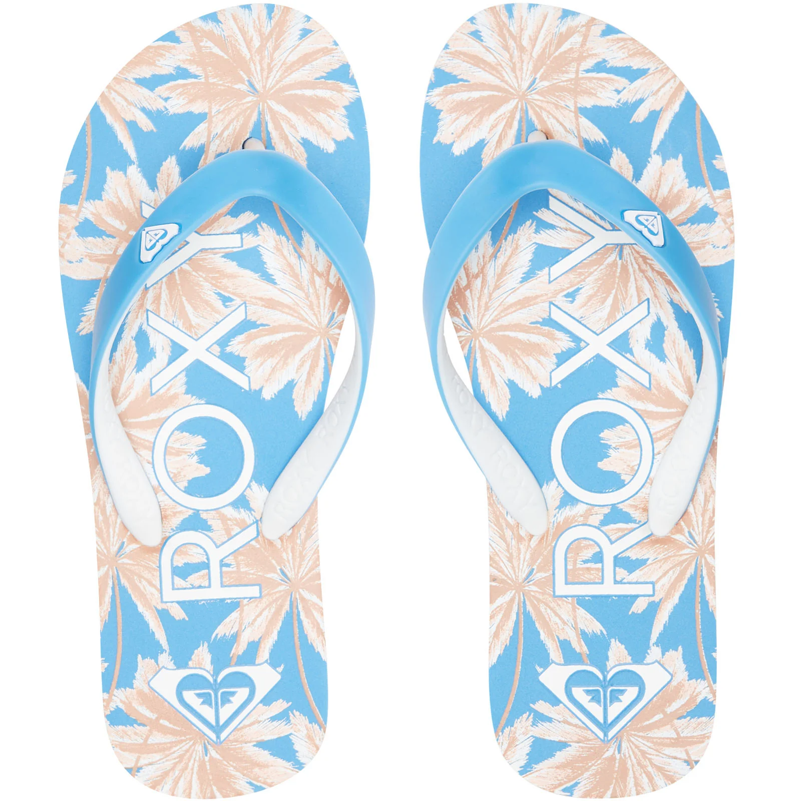 Roxy Kids Tahiti Floral Sandals Flip Flops - Image 6