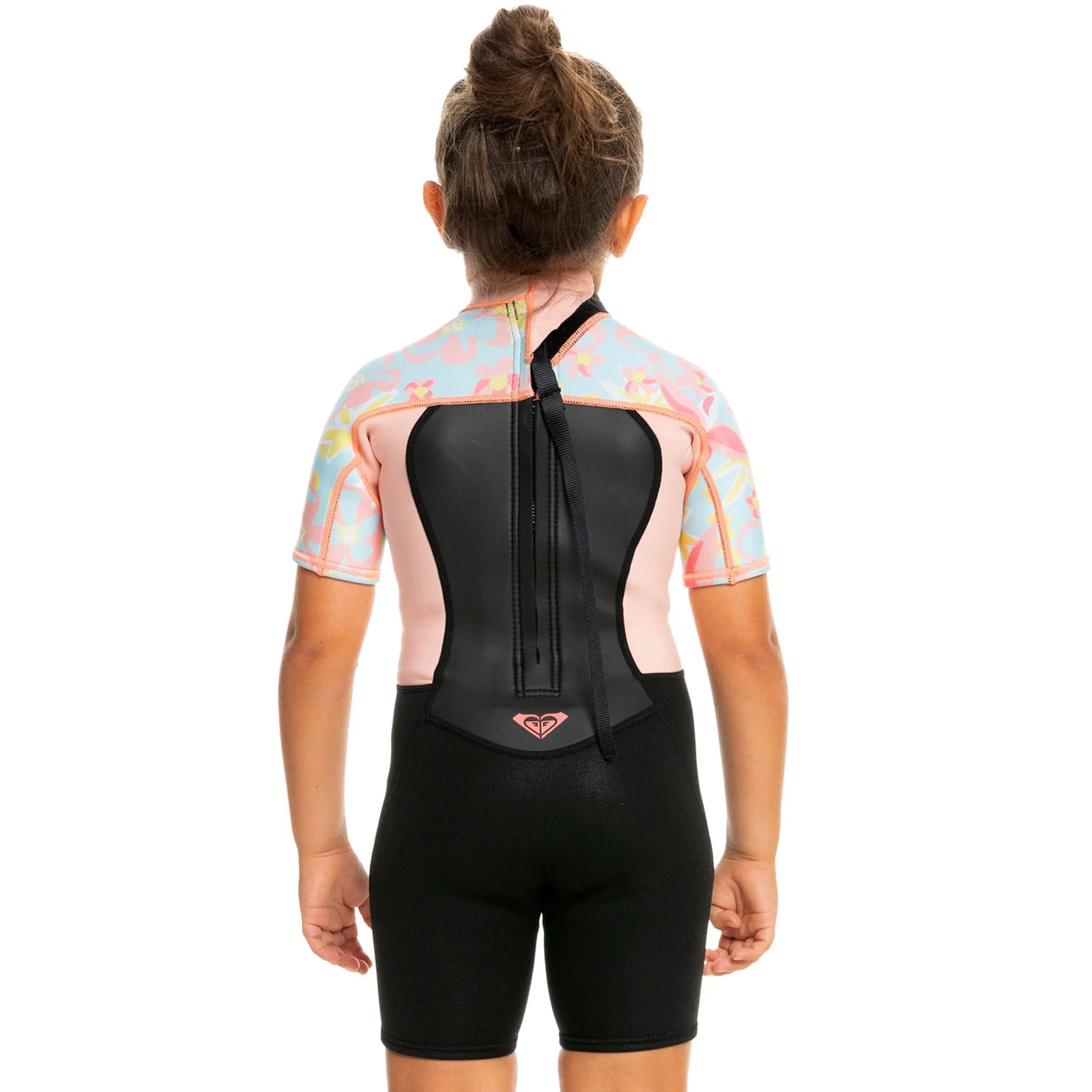 Roxy Kids 2/2mm Prologue Short Sleeve Back Zip Springsuit - Tanager - Image 2