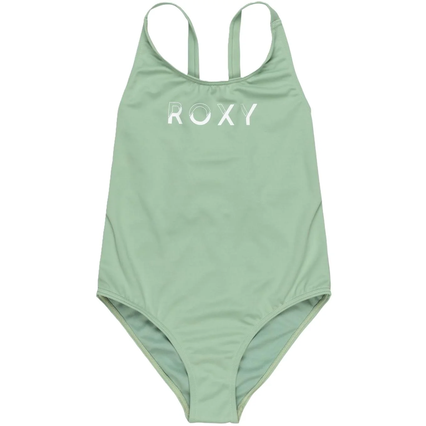 Roxy Kids Solid Active One Piece Swimsuit