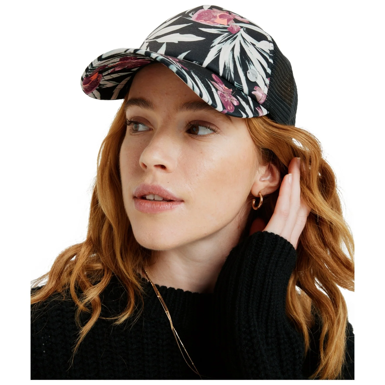 Roxy Womens Beautiful Morning Adjustable Trucker Cap - Image 7
