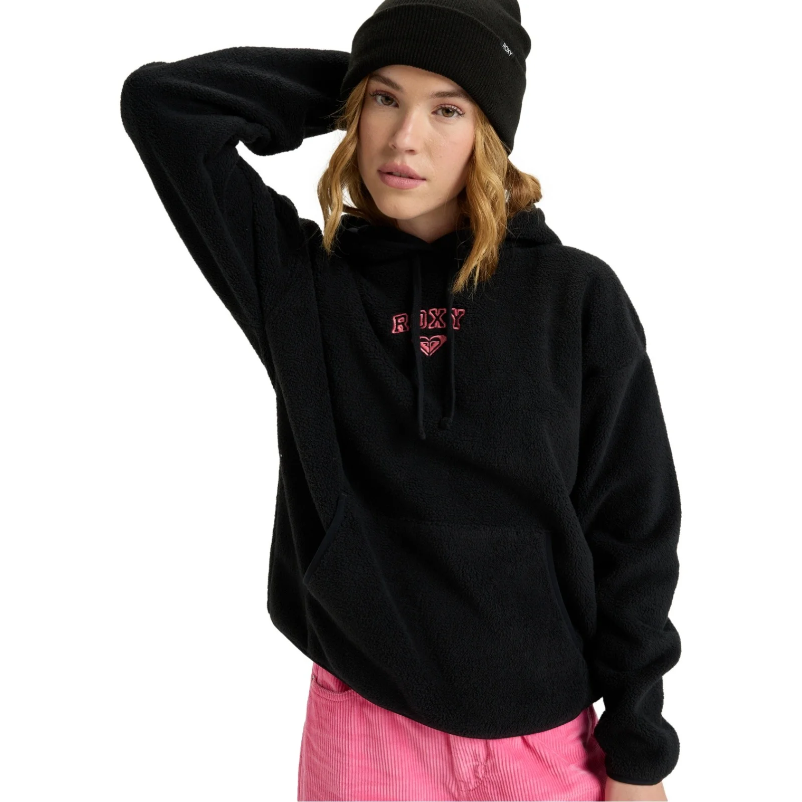 Roxy Womens Cool Calling Polar Fleece Hoodie - Image 3