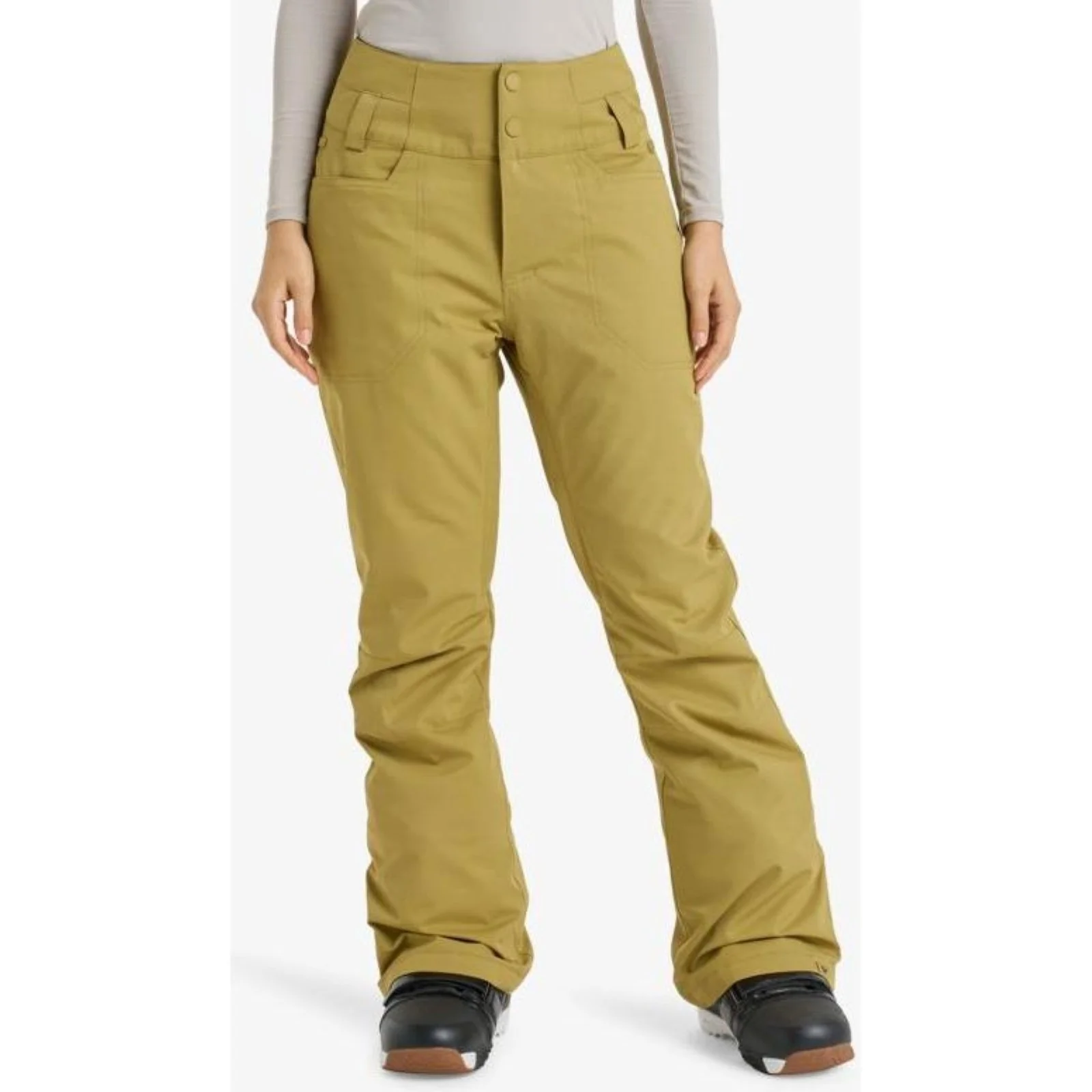 Roxy Womens Diversion Tailored Waterproof Snow Pants - Image 3