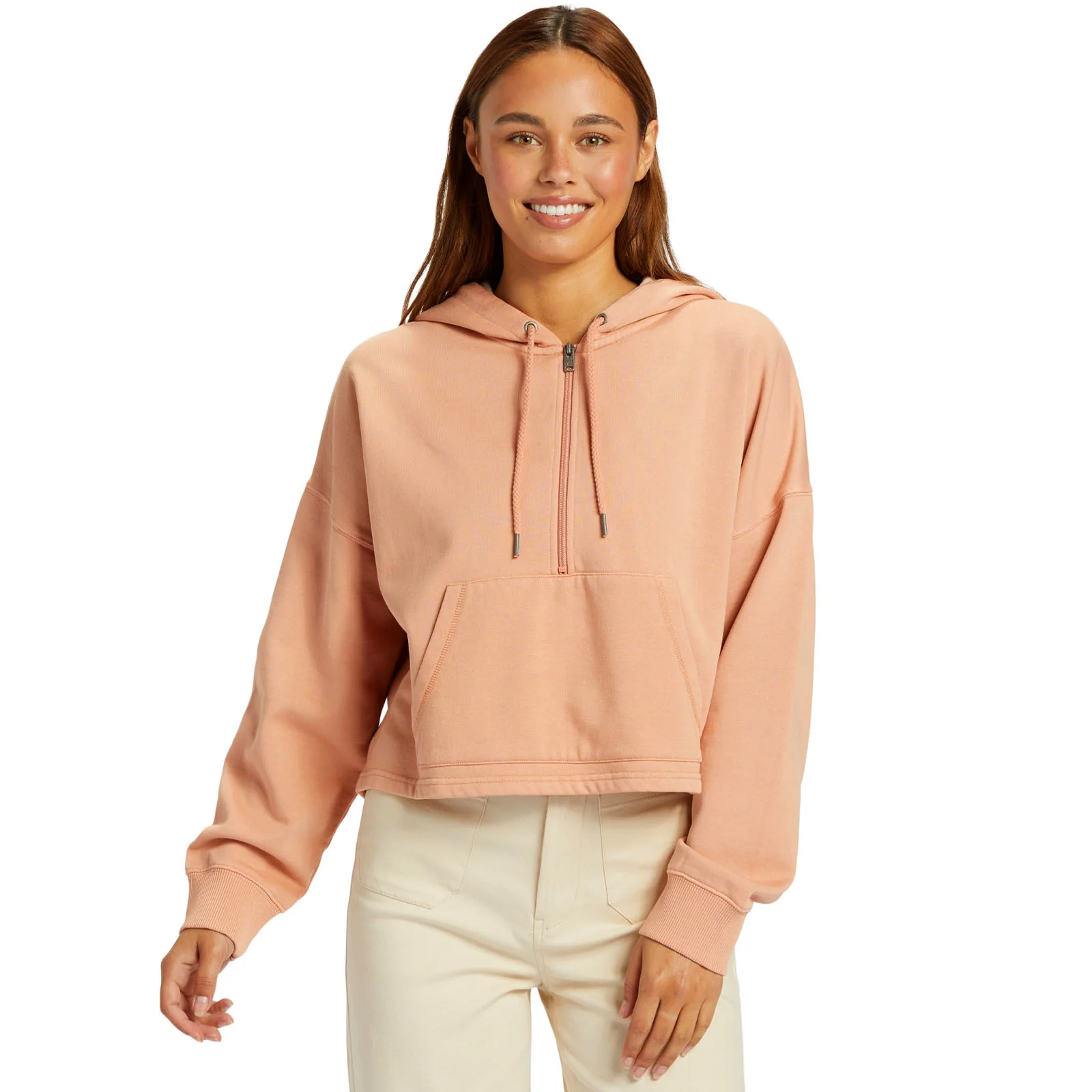 Roxy Womens Drakes Cove Half Zip Hoodie - Image 3