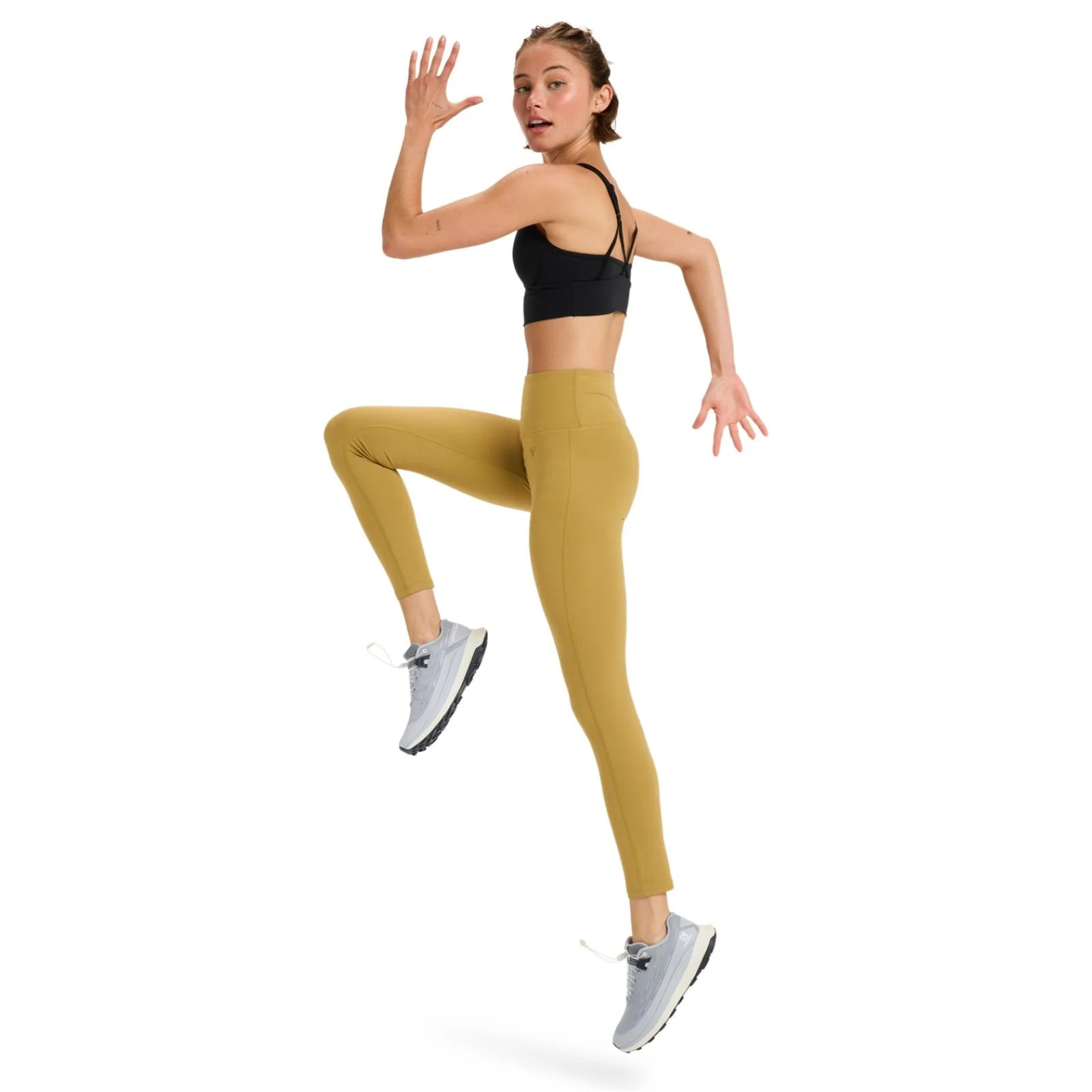 Roxy Womens Heart Into It Ankle High Waist Leggings - Image 5