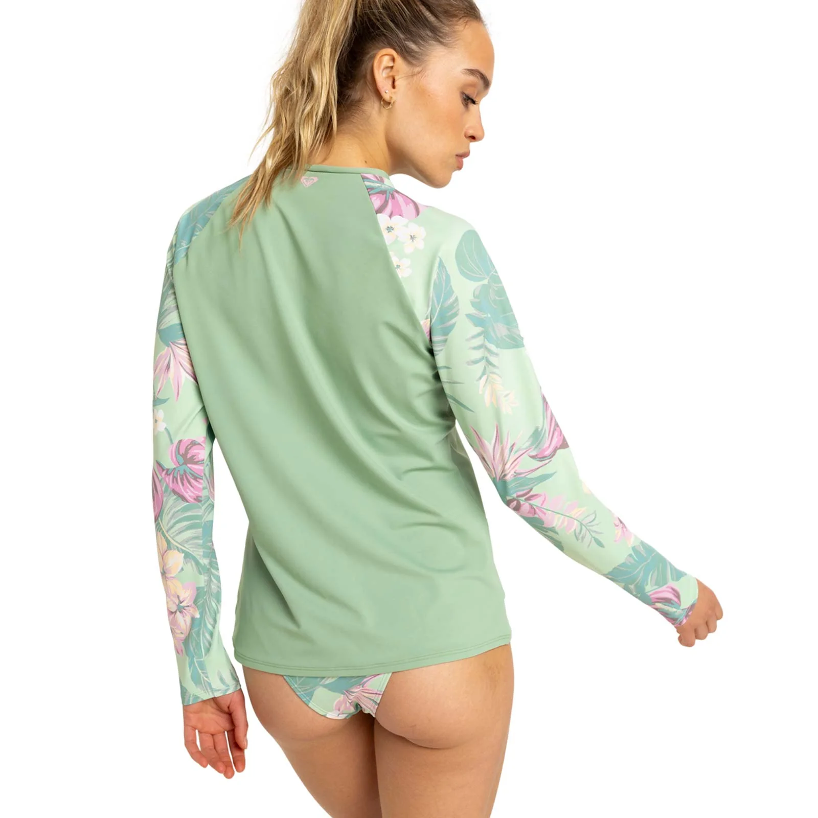 Roxy Womens Into The Sun Long Sleeve Rash Vest - Image 2