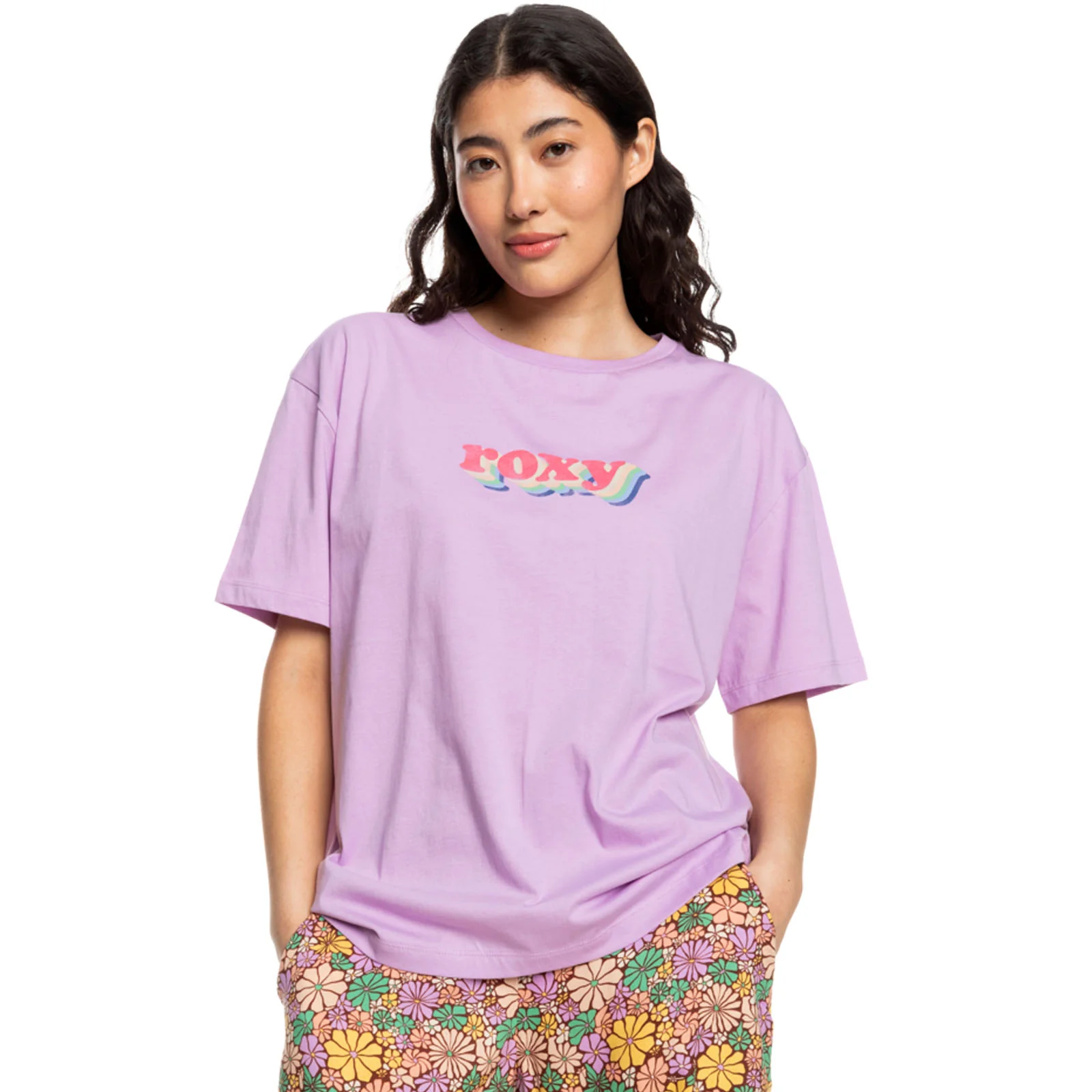 Roxy Womens Sand Under The Sky Oversized T-Shirt - Image 2