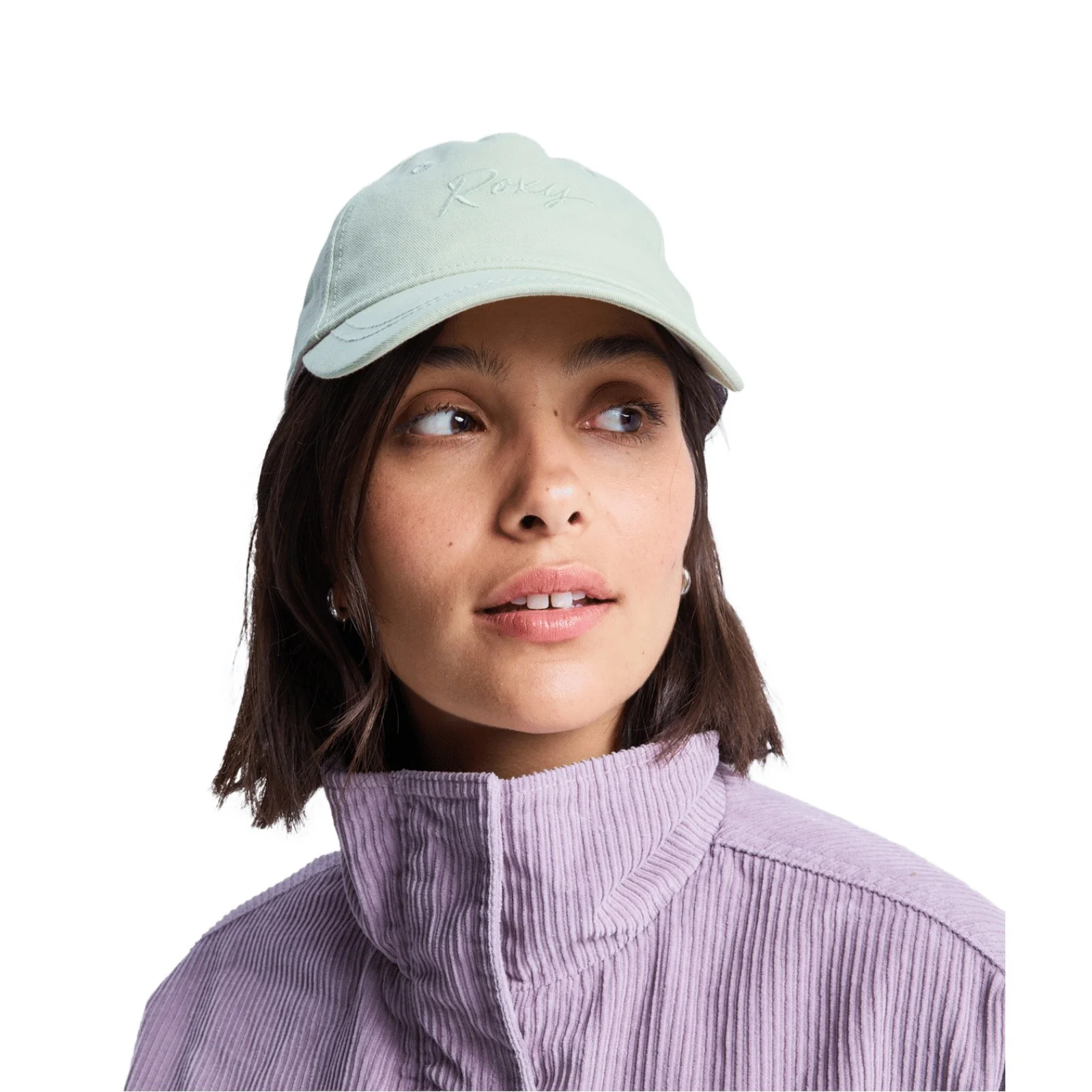 Roxy Womens Slow Song II Corduroy Oversized Bomber Jacket - Image 3