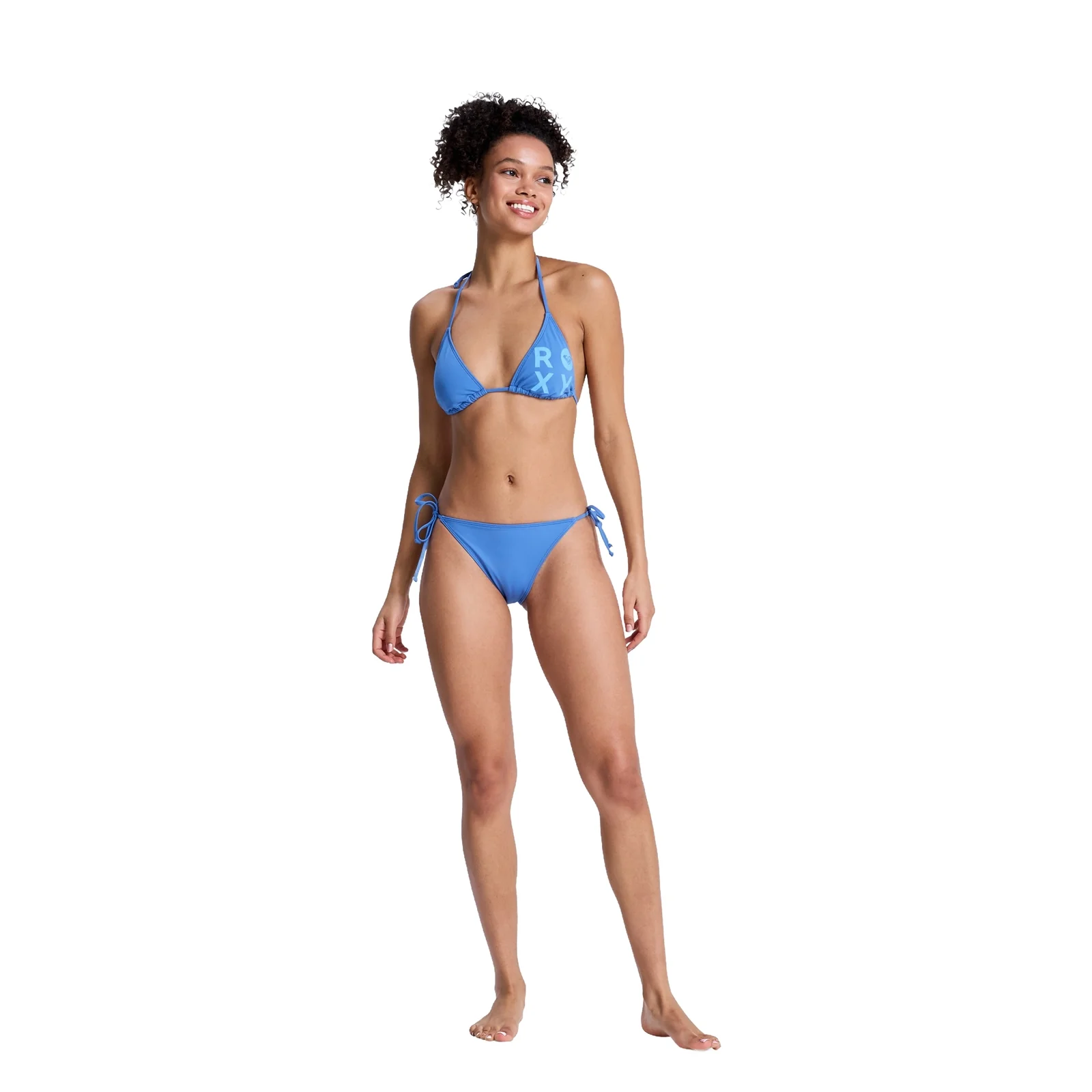 Roxy Womens Solid Essentials Two Piece Tiki Tri Bikini - Image 27