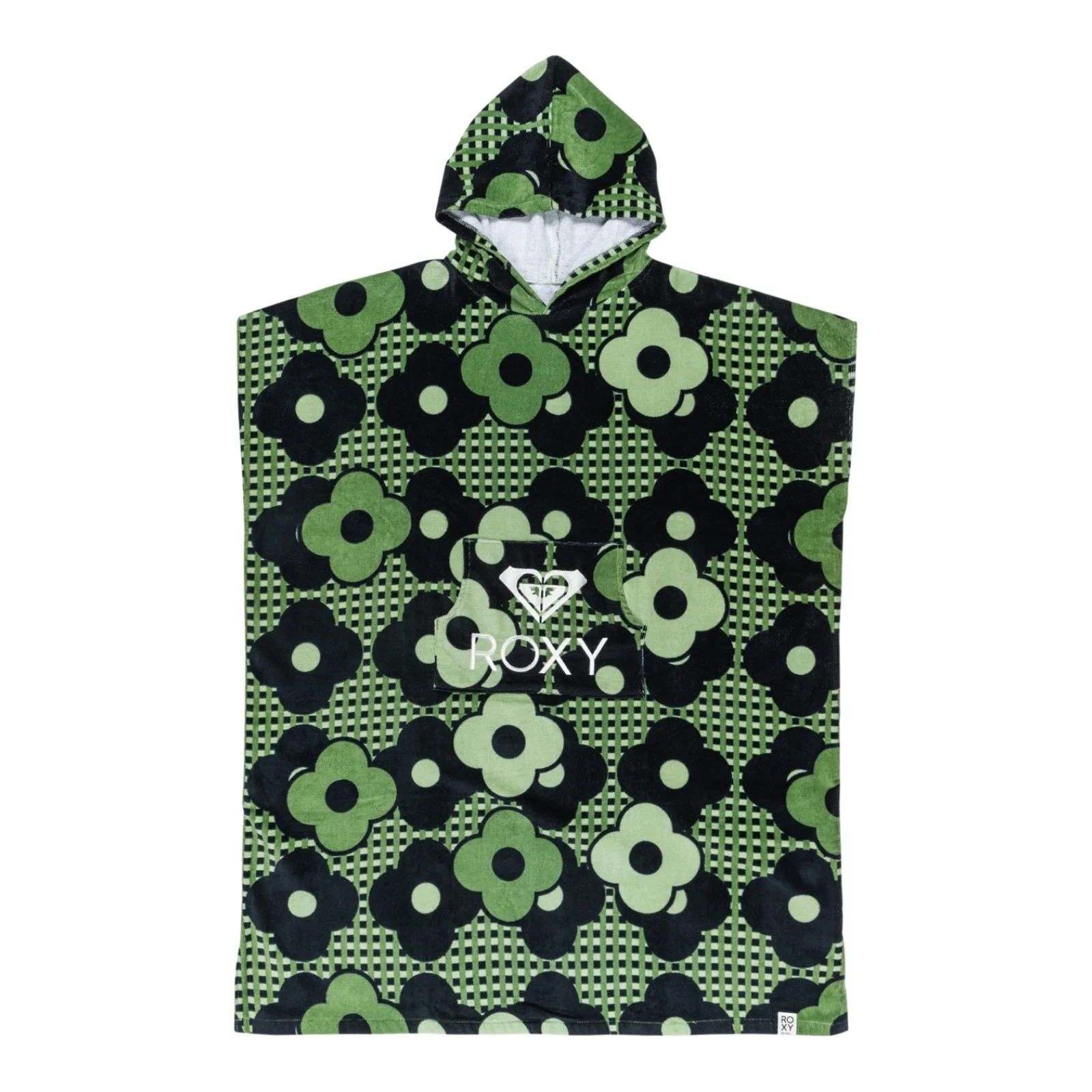 Roxy Womens Stay Magical Printed Hooded Changing Robe - Image 11