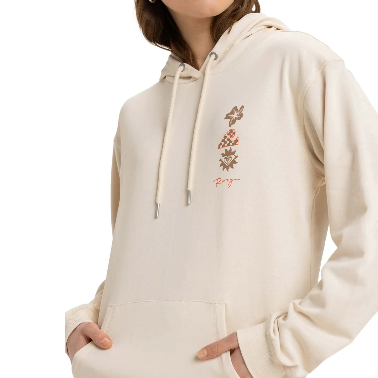 Roxy Womens Surf Stoked Terry Art Hoodie - Image 3