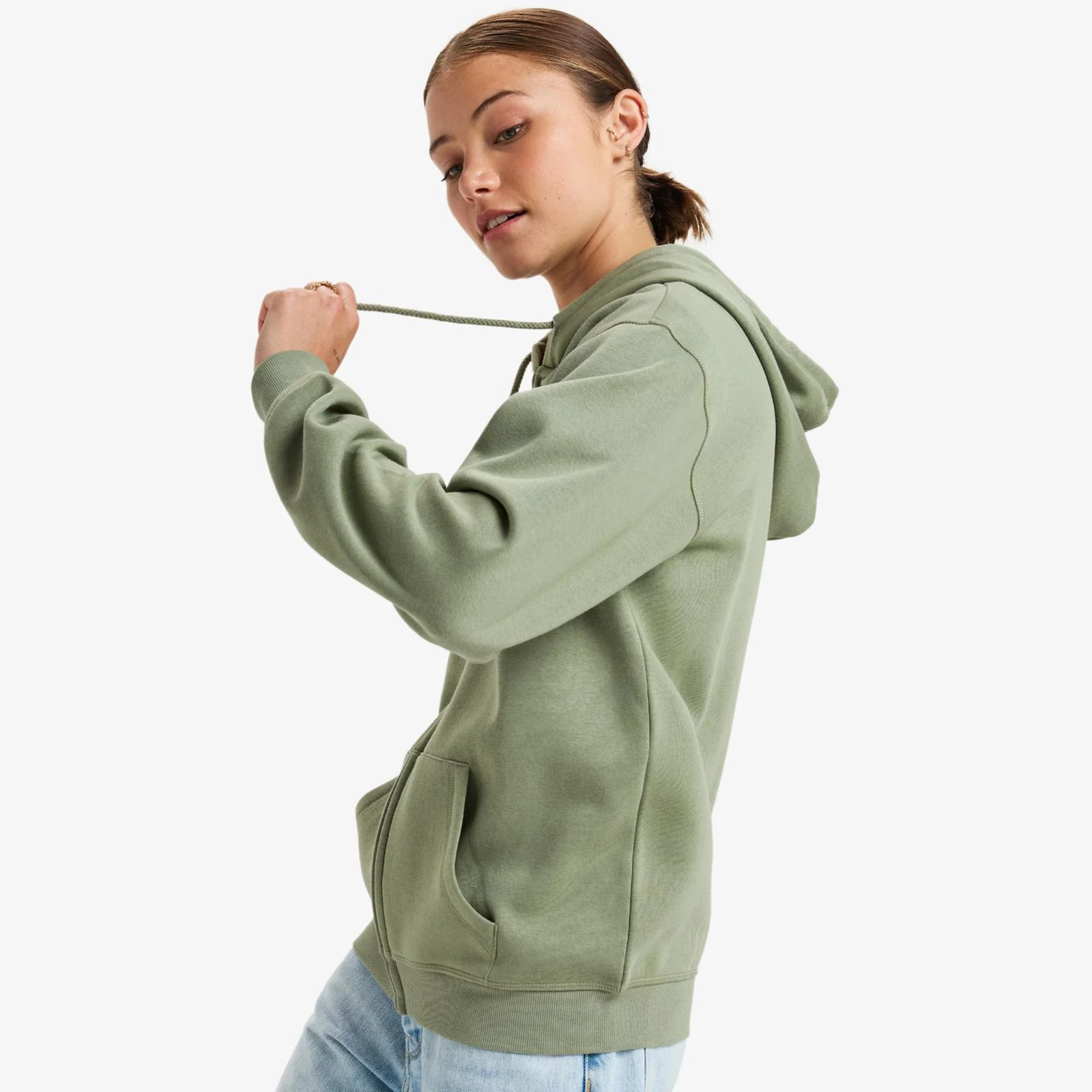 Roxy Womens Surf Stoked Zip Up Hoodie - Image 8