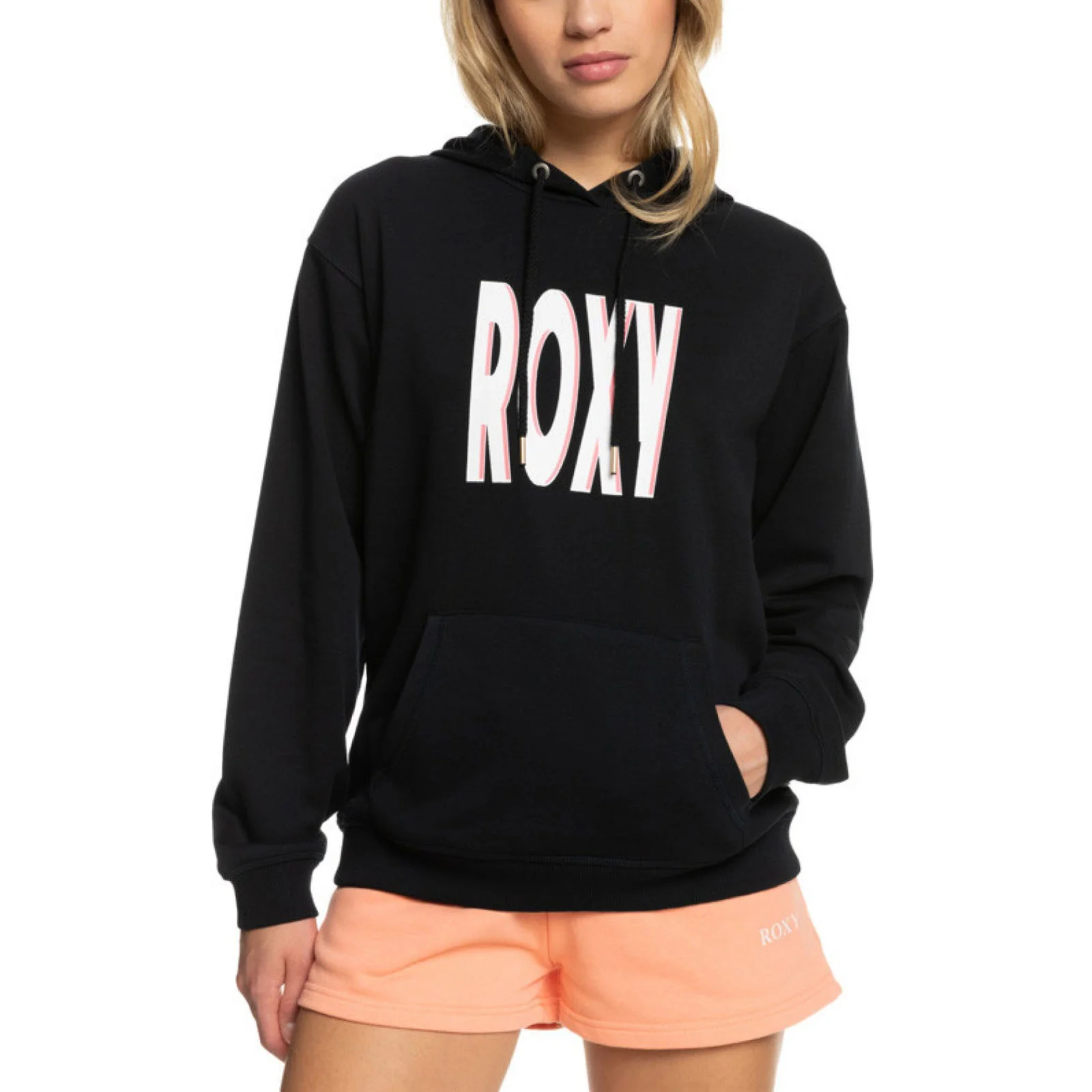 Roxy Womens That’s Rad Pullover Sweatshirt Hoodie - Image 3