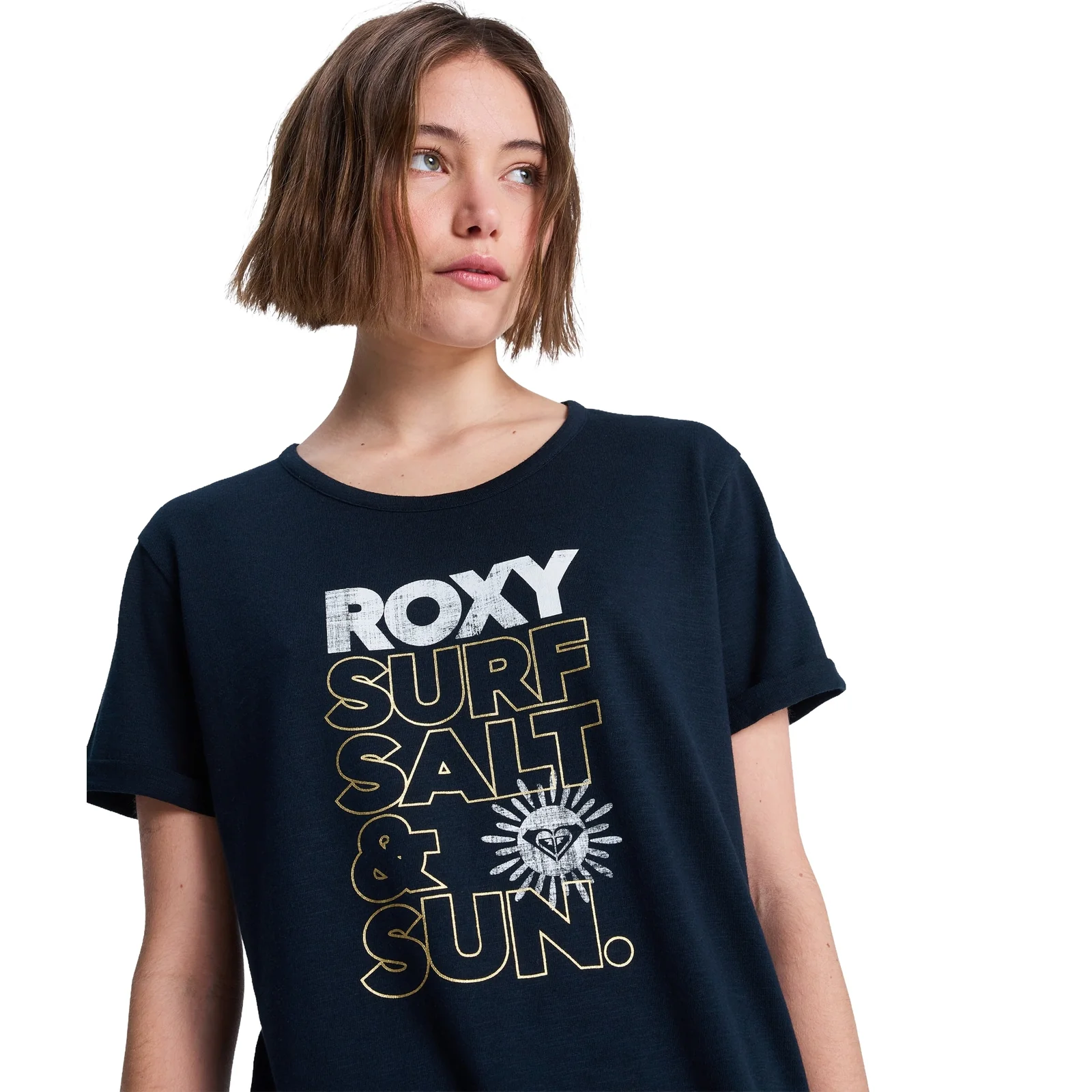 Roxy Womens VL Oceanwa Regu Short Sleeve T-Shirt - Image 3
