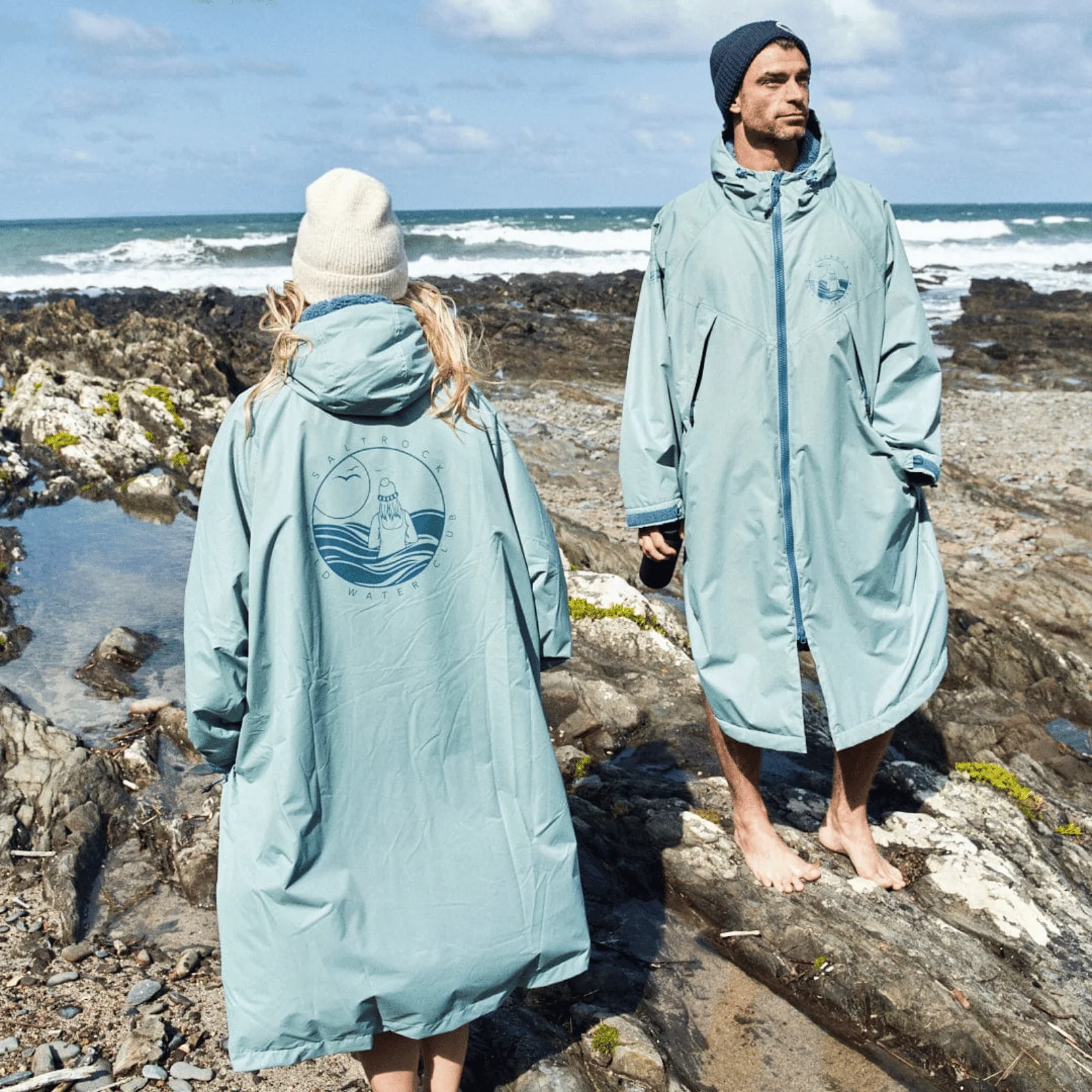 Saltrock Adults Four Seasons Robe Recycled Changing Robe - Image 17