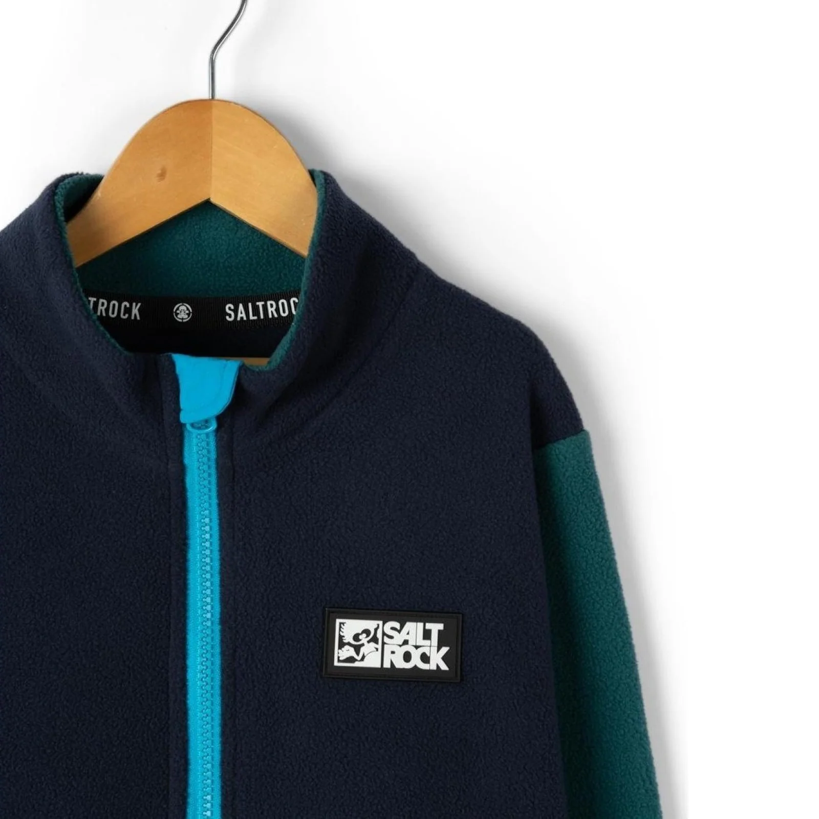 Saltrock Kids Treehouse Block Microfleece Half Zip Fleece - Image 3