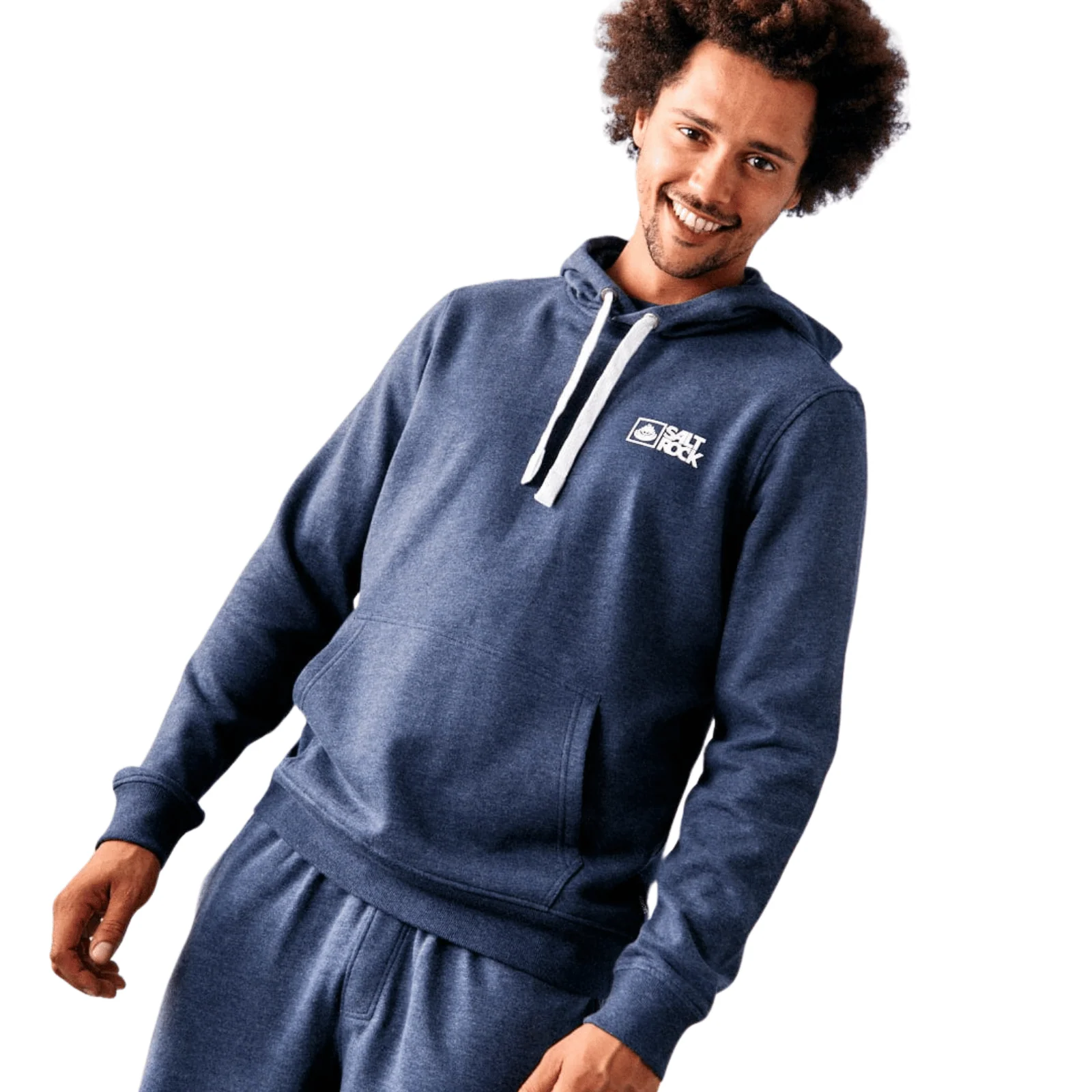 Saltrock Mens Original Pop Hood Hoodie - Image 3