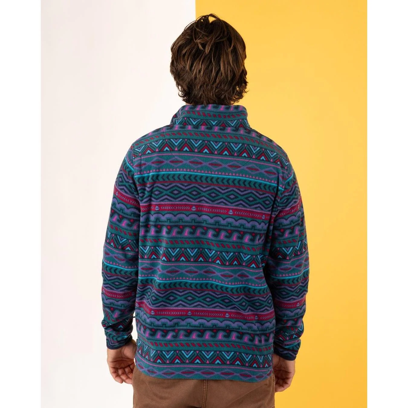 Saltrock Mens Treehouse Micro Half Zip Fleece - Image 2