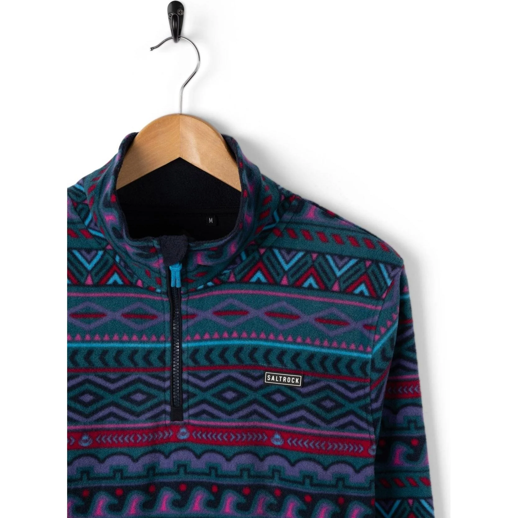 Saltrock Mens Treehouse Micro Half Zip Fleece - Image 8