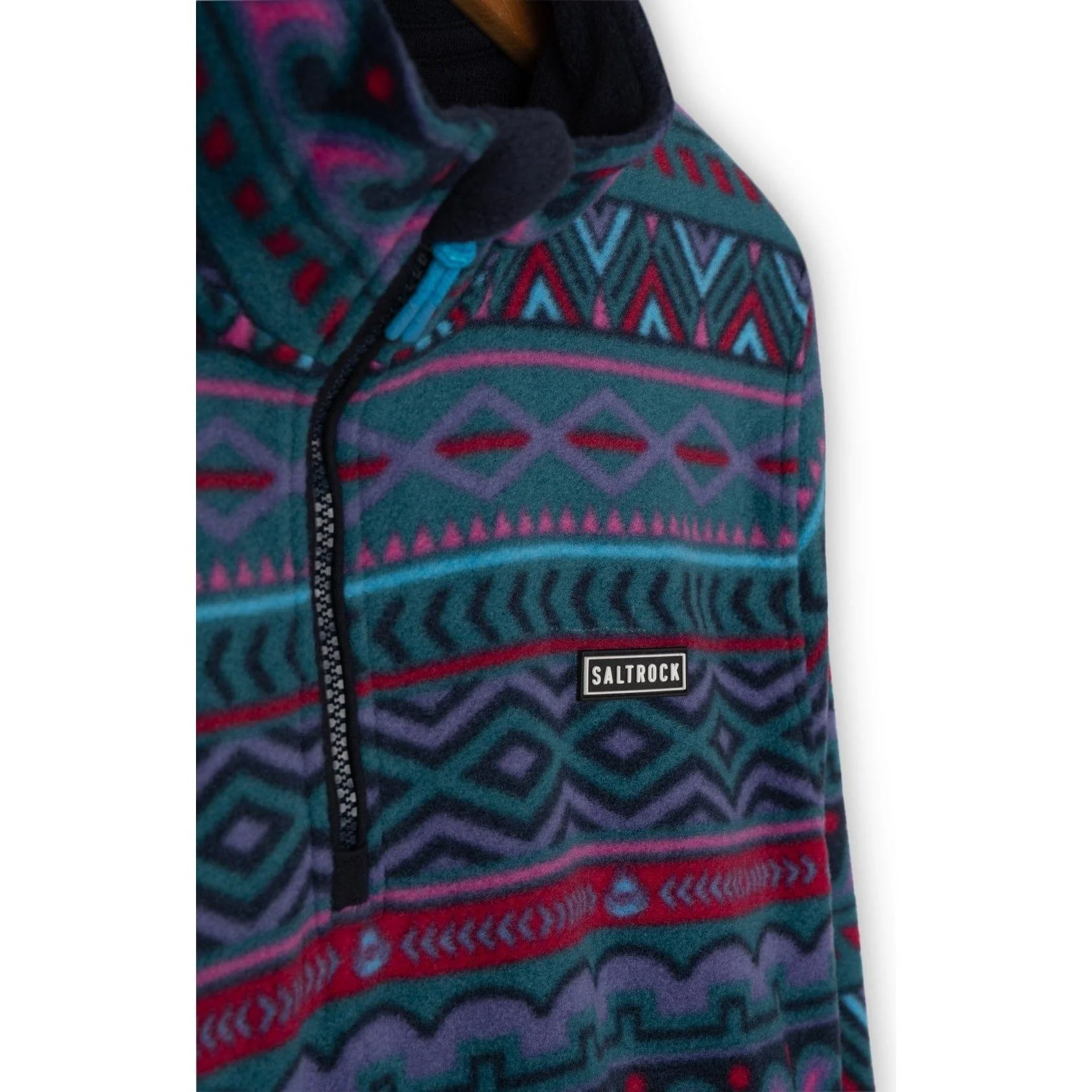 Saltrock Mens Treehouse Micro Half Zip Fleece - Image 9