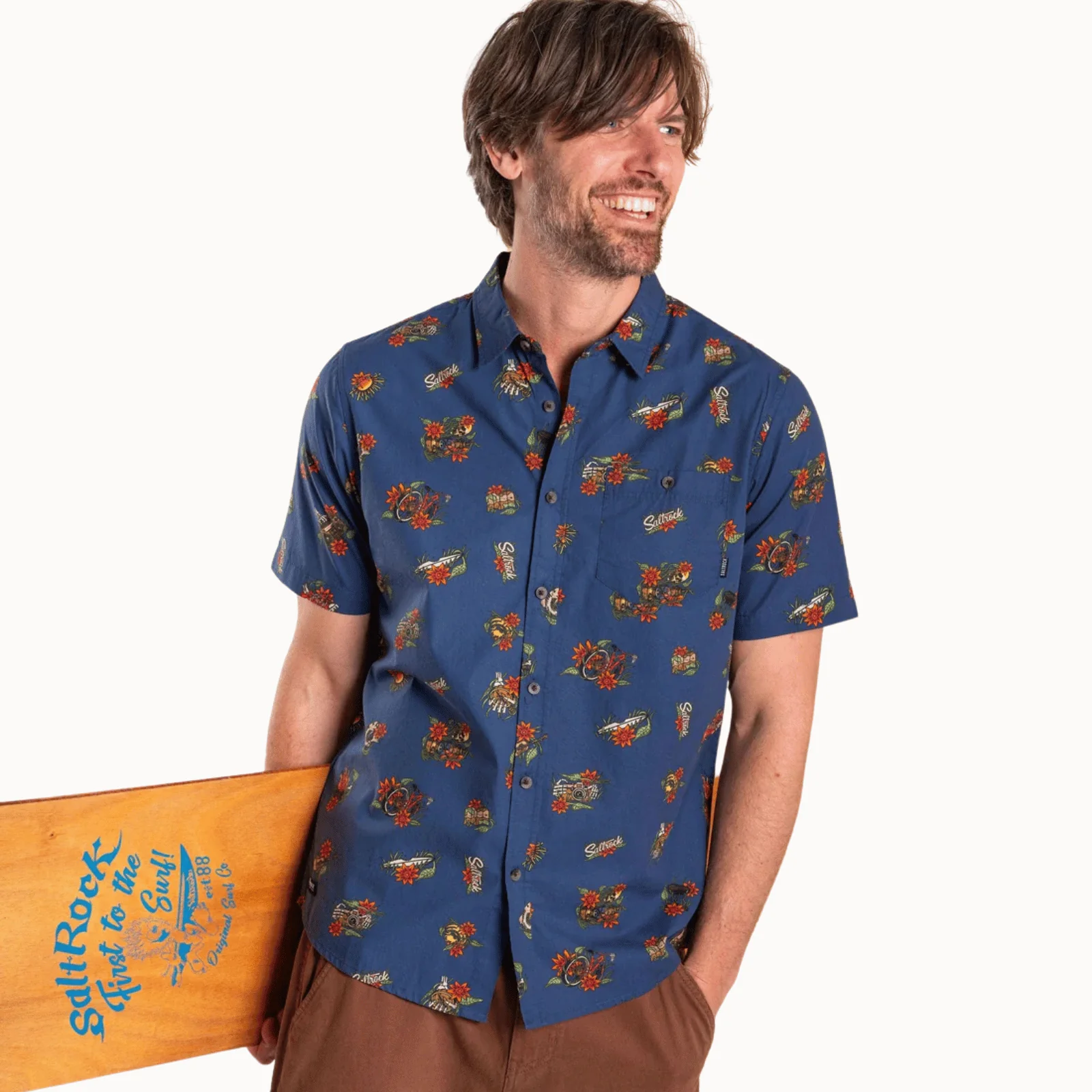 Saltrock Mens Wanderer Short Sleeve Shirt