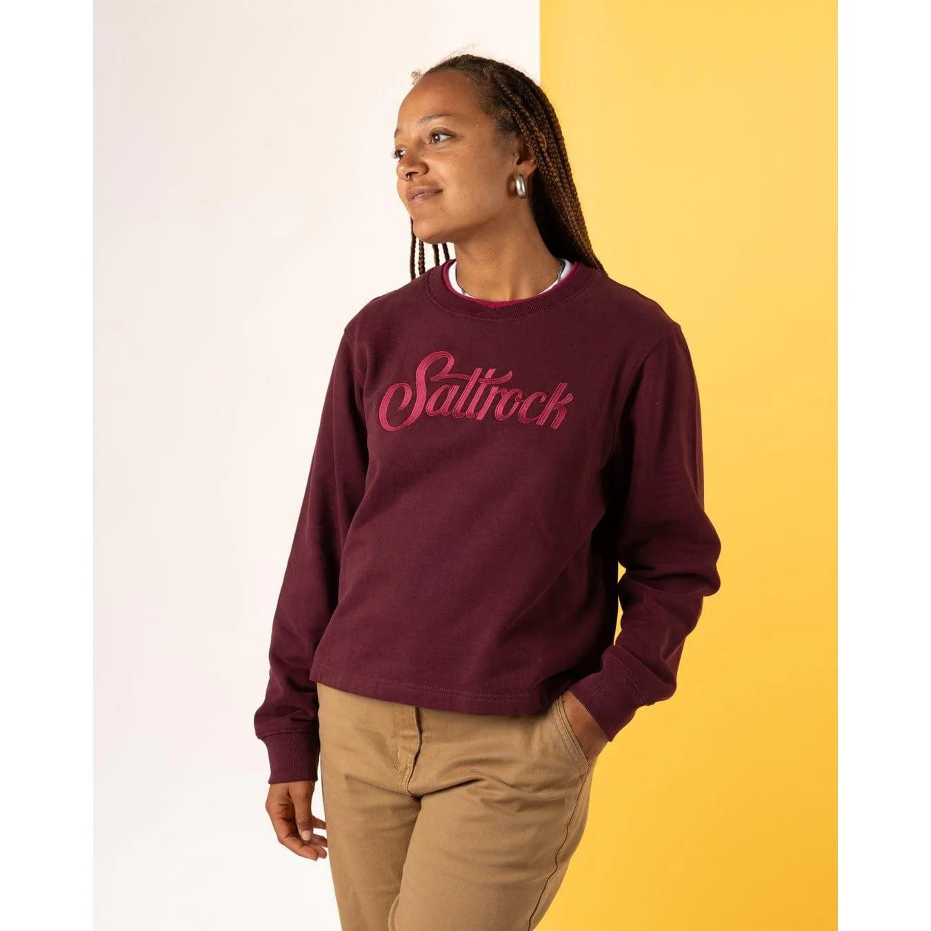 Saltrock Womens Trader Embroidered Sweatshirt - Image 7