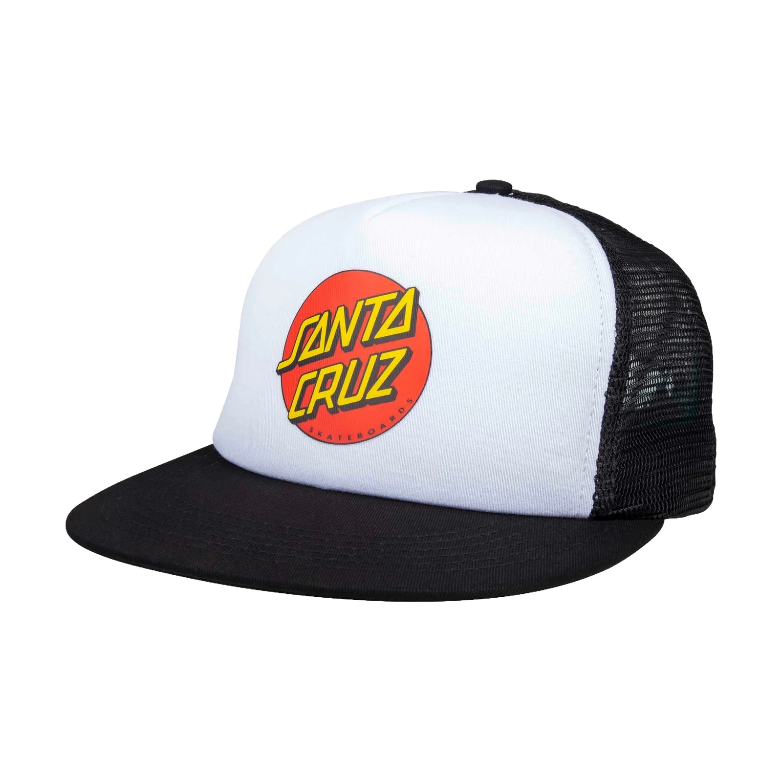 Santa Cruz Mens Classic Dot Meshback Trucker Cap - Image 2