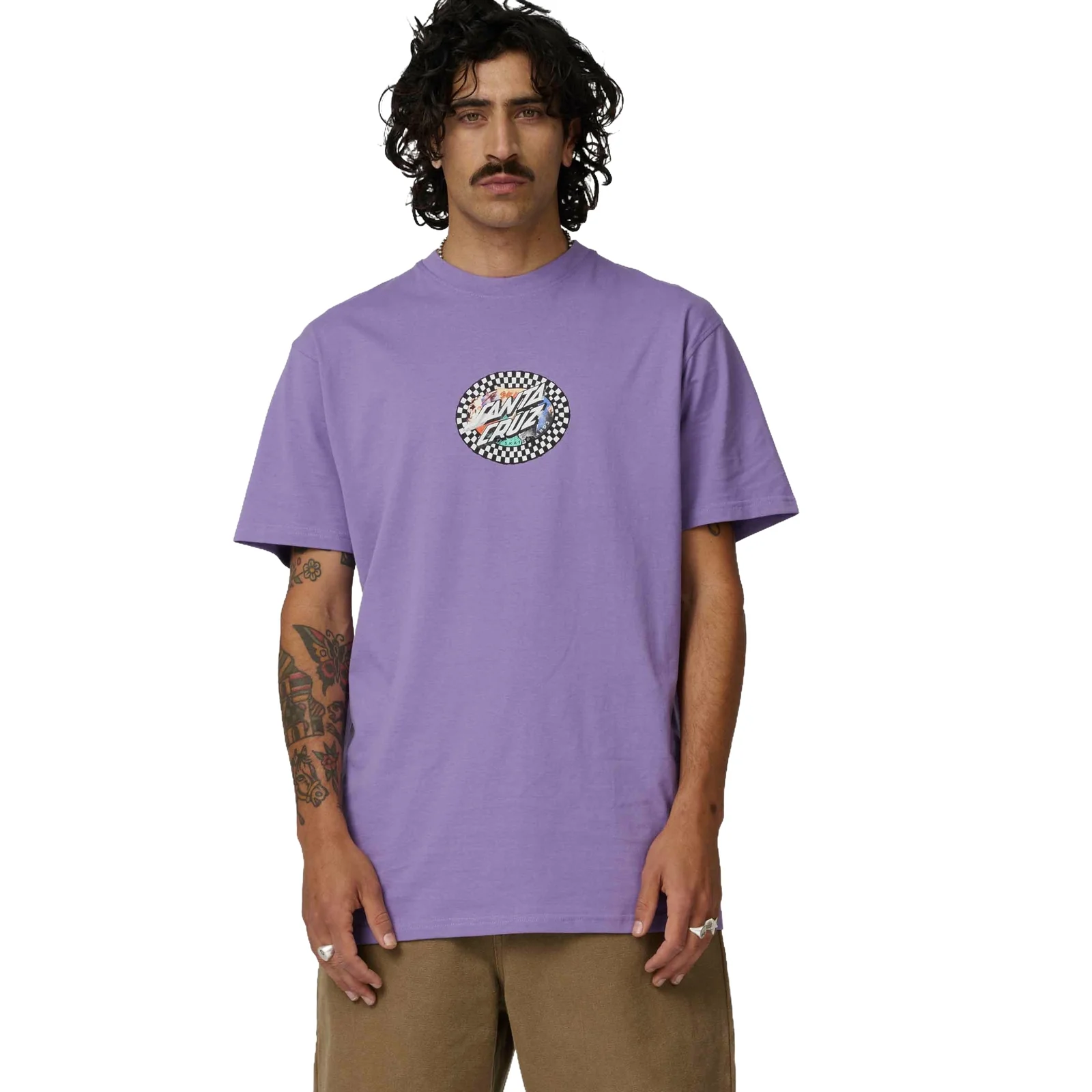 Santa Cruz Mens Collage Oval Dot Short Sleeve T-Shirt - Image 5