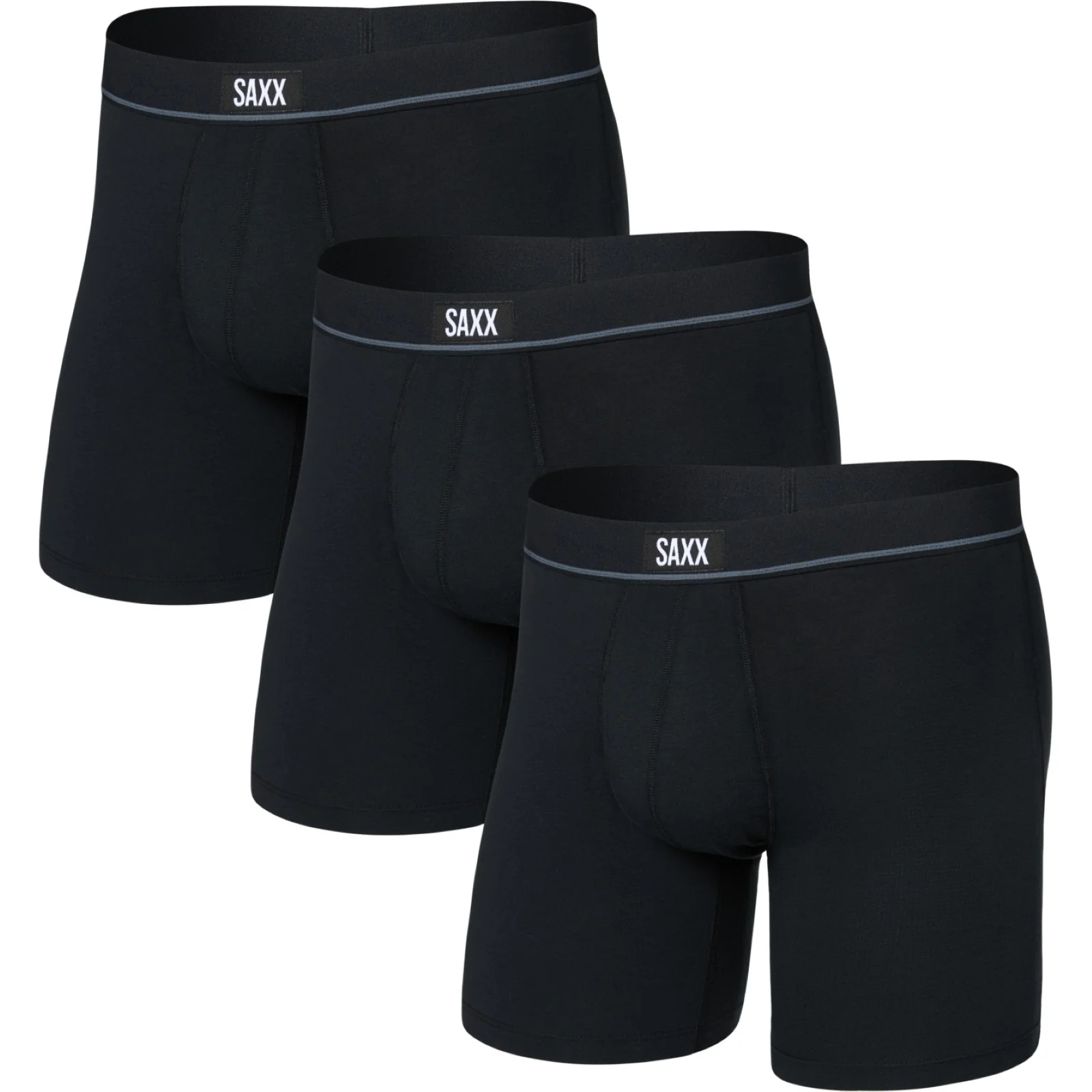 Saxx Mens Essential 3 Pack Boxer Briefs - Image 3