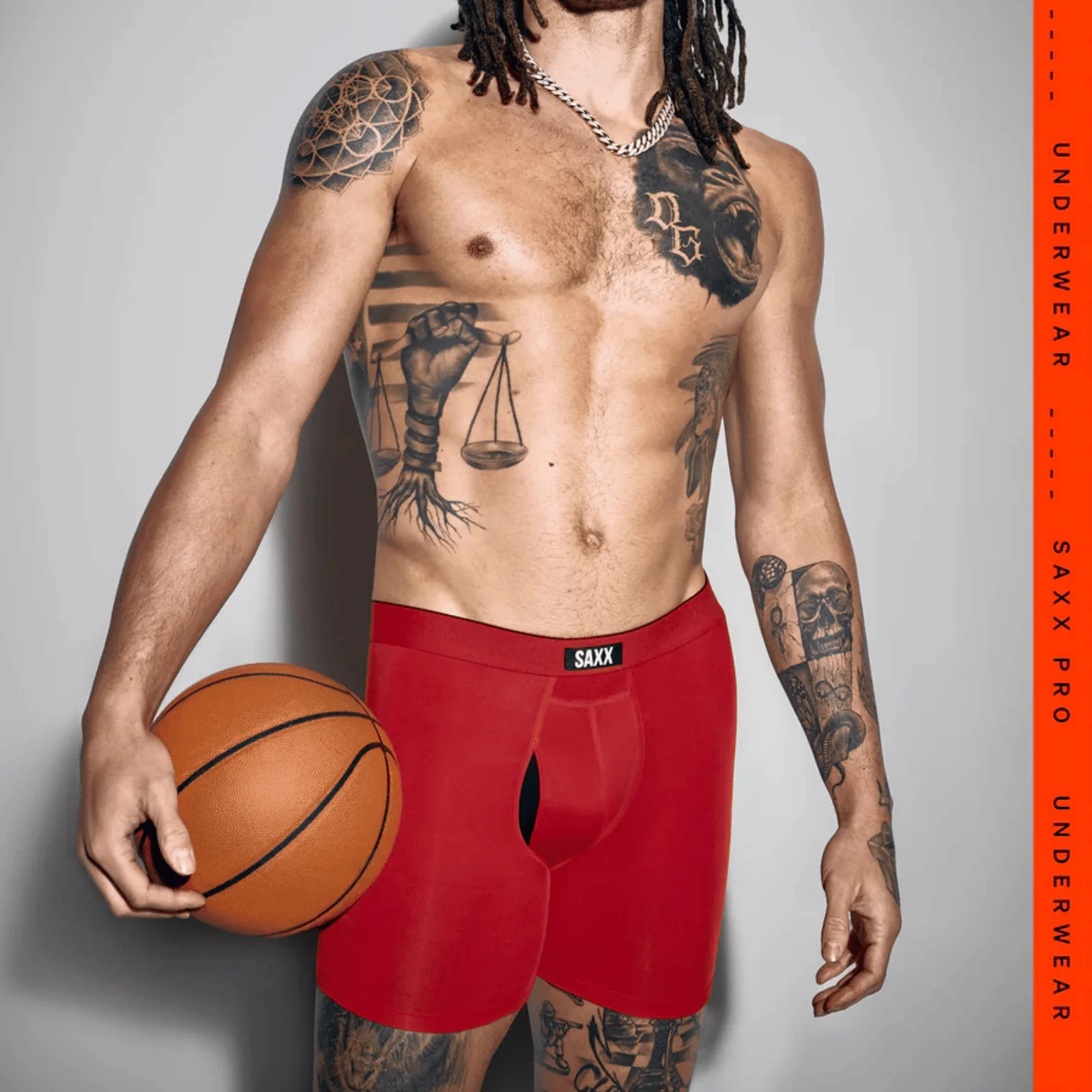Saxx Mens Multi-Sport Mesh 3 Pack Boxer Shorts - Image 11