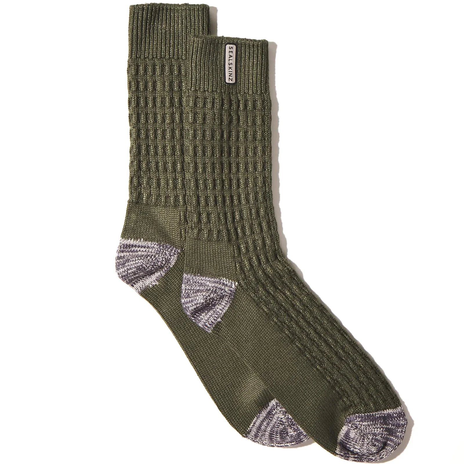 Sealskinz Unisex Wroxham Bamboo Mid Length Waffle Socks - Image 2